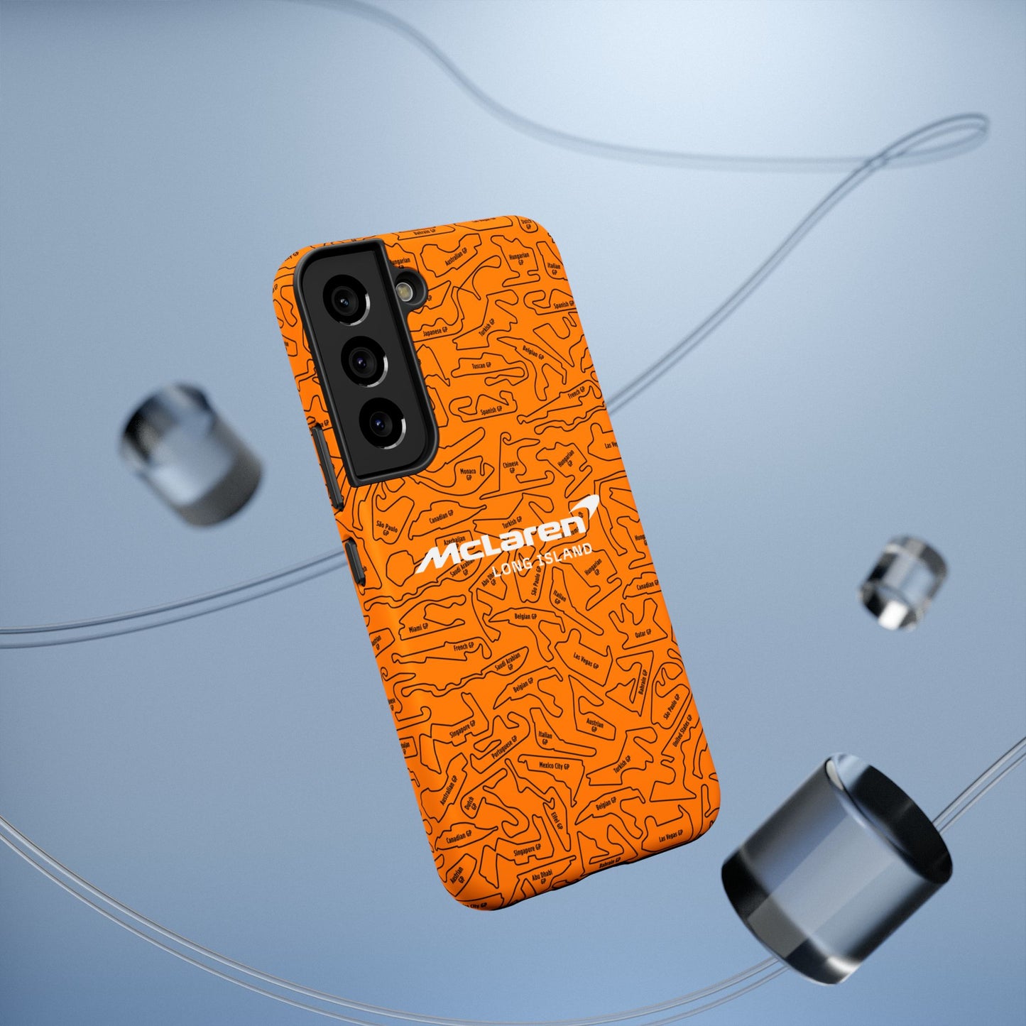 McLaren Long Island F1 race Track Inspired Impact-Resistant Phone Case