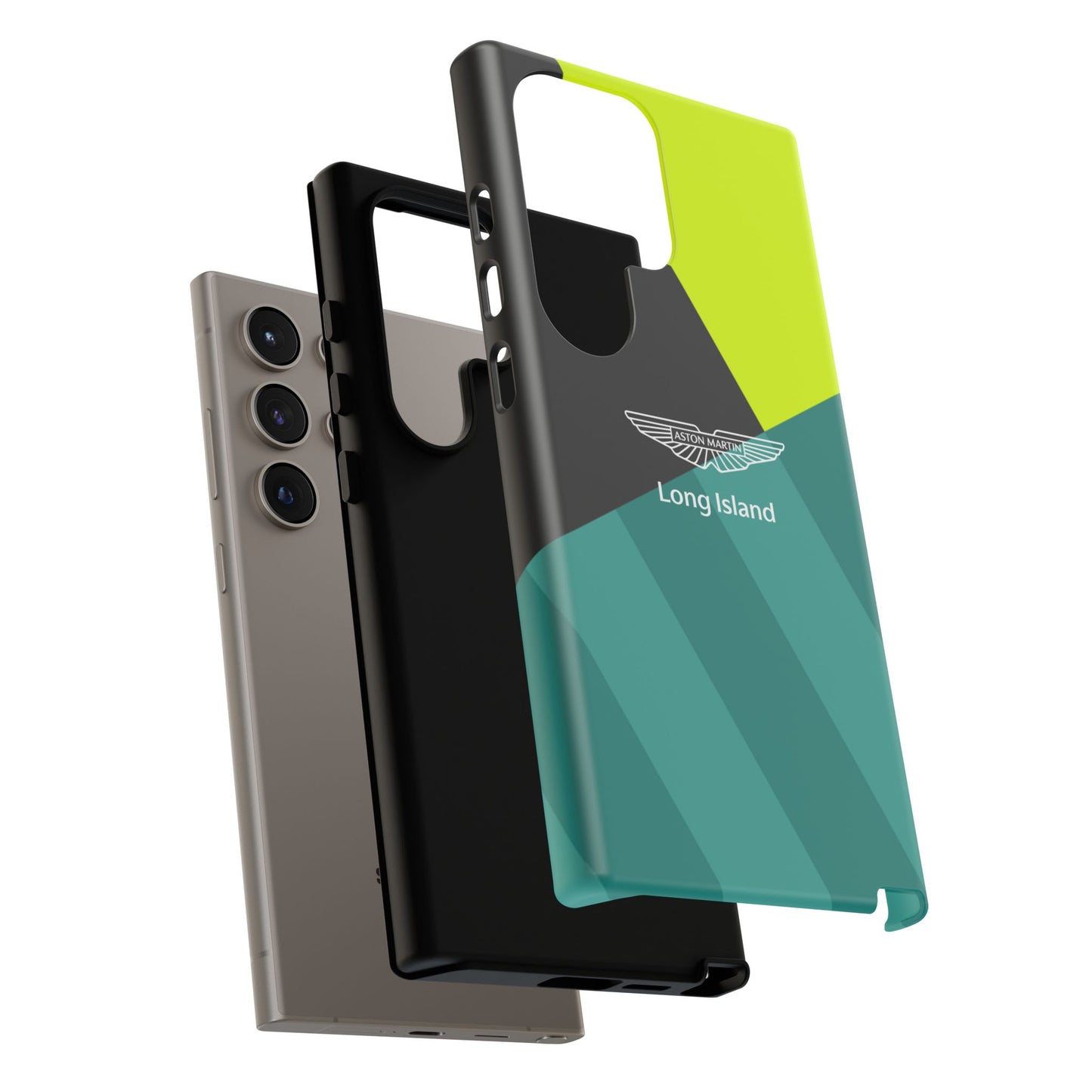Aston Martin Long Island Impact-Resistant Phone Case | Durable Protection for Car Enthusiasts