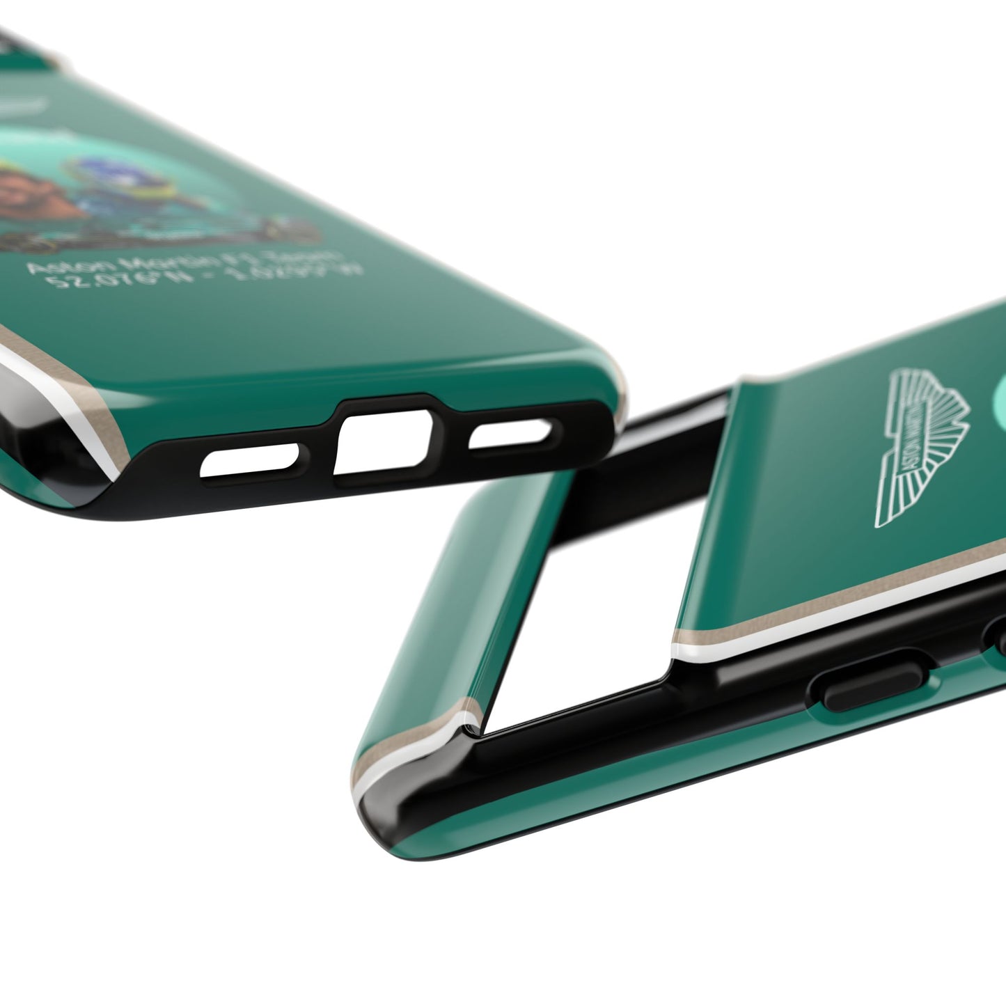 Aston Martin Long Island F1 inspired Fernando Alonso Impact-Resistant Phone Case - Sleek & Stylish