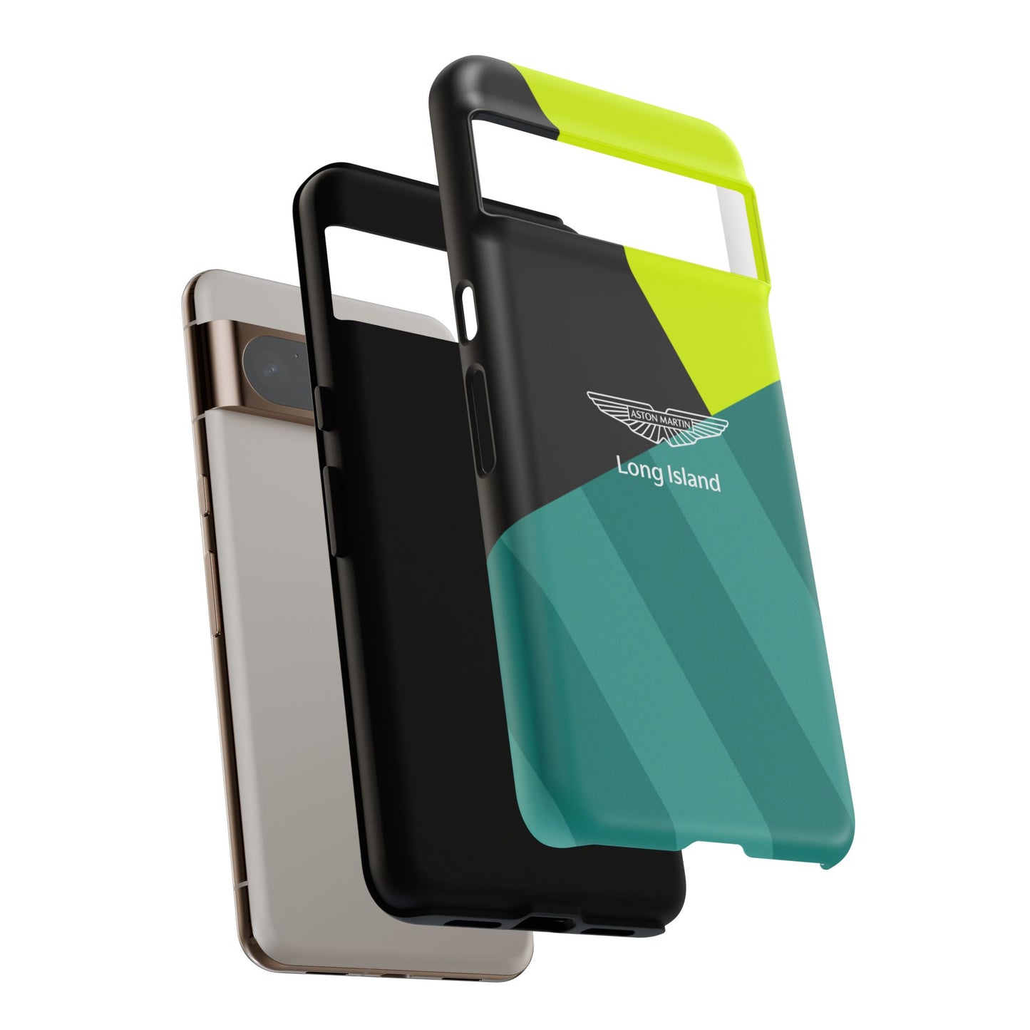 Aston Martin Long Island Impact-Resistant Phone Case | Durable Protection for Car Enthusiasts