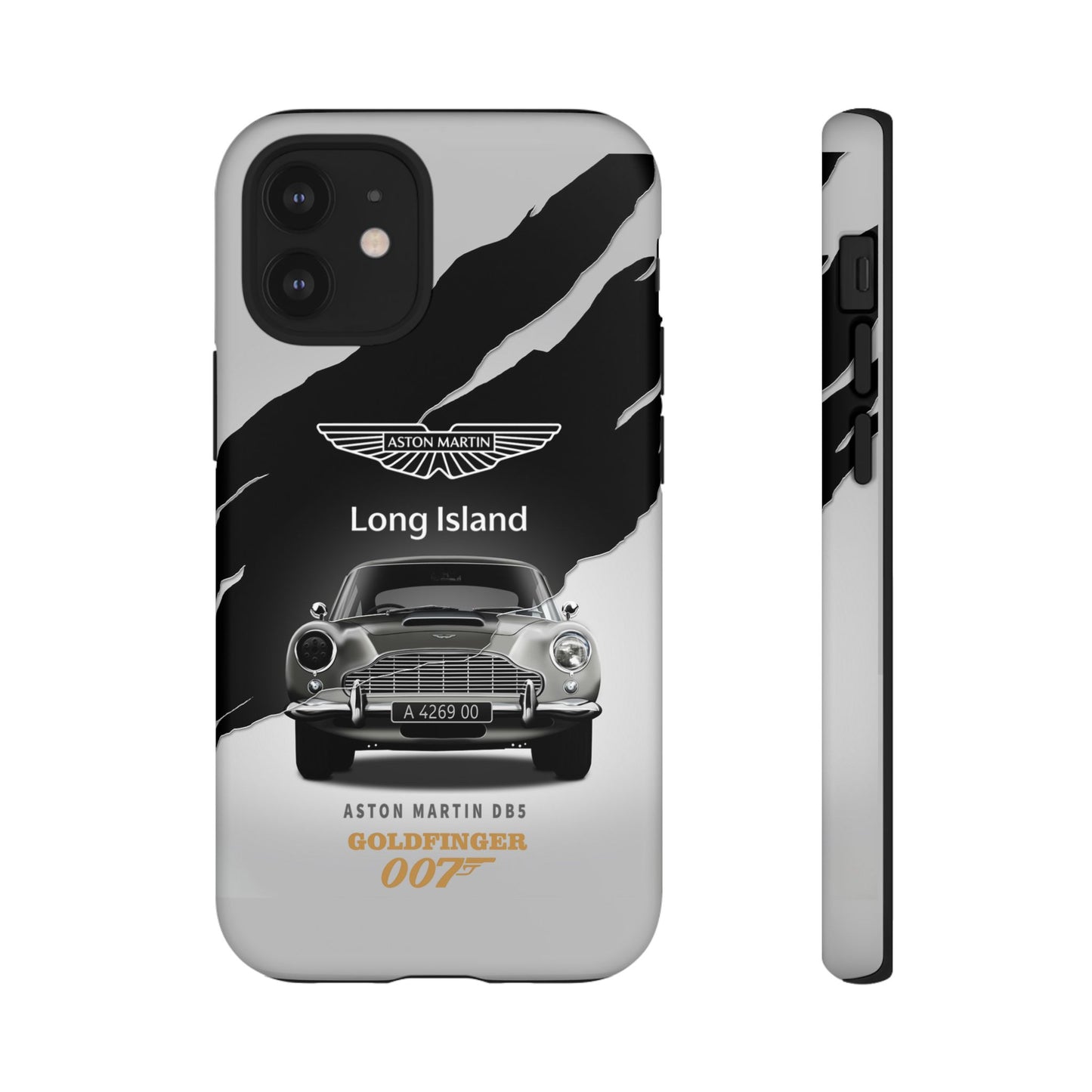 Aston Martin Long Island Phone Case Aston Martin DB5 Goldfinger 007 inspired Phone case (iPhone 8-17)