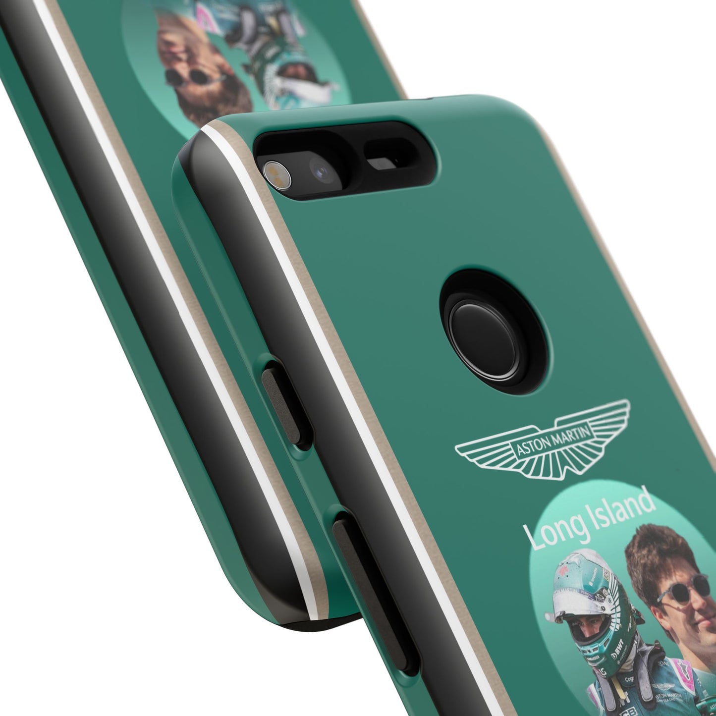 Aston Martin Long Island F1 inspired Lance Stroll Impact-Resistant Phone Case - Sleek & Stylish