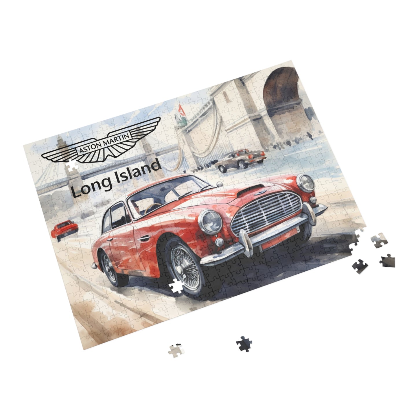 Aston Martin Long Island DB2 Inspired Puzzle - 96, 252, 500, 1000-Piece Options