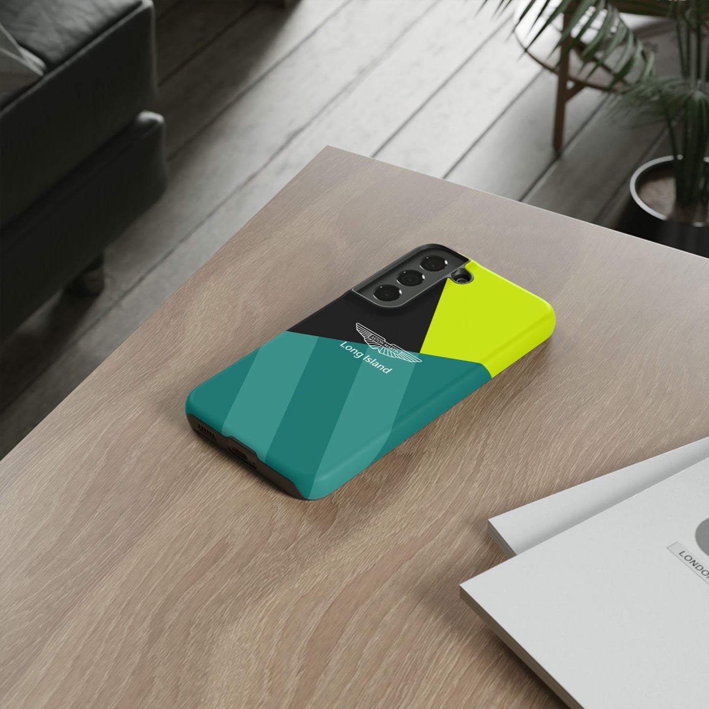 Aston Martin Long Island Impact-Resistant Phone Case | Durable Protection for Car Enthusiasts