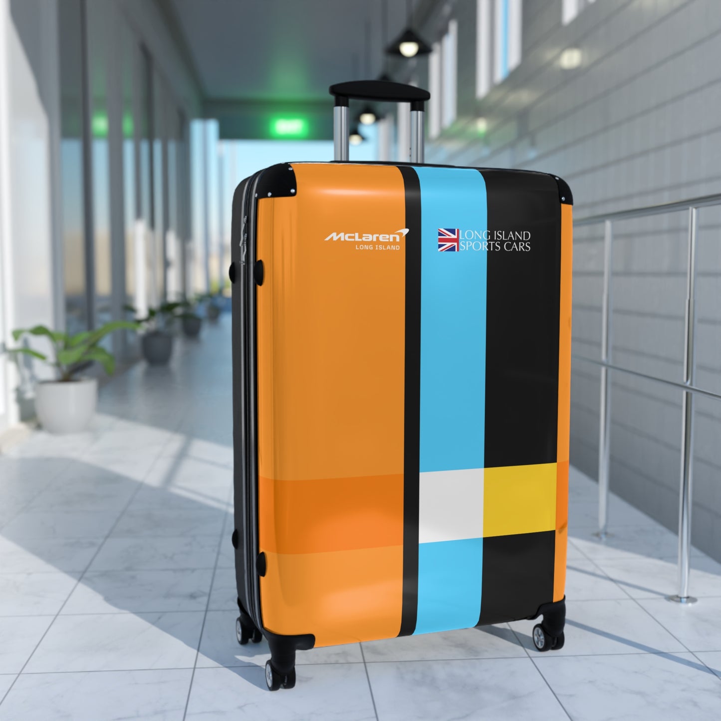 McLaren Long Island Orange Papaya Suitcase
