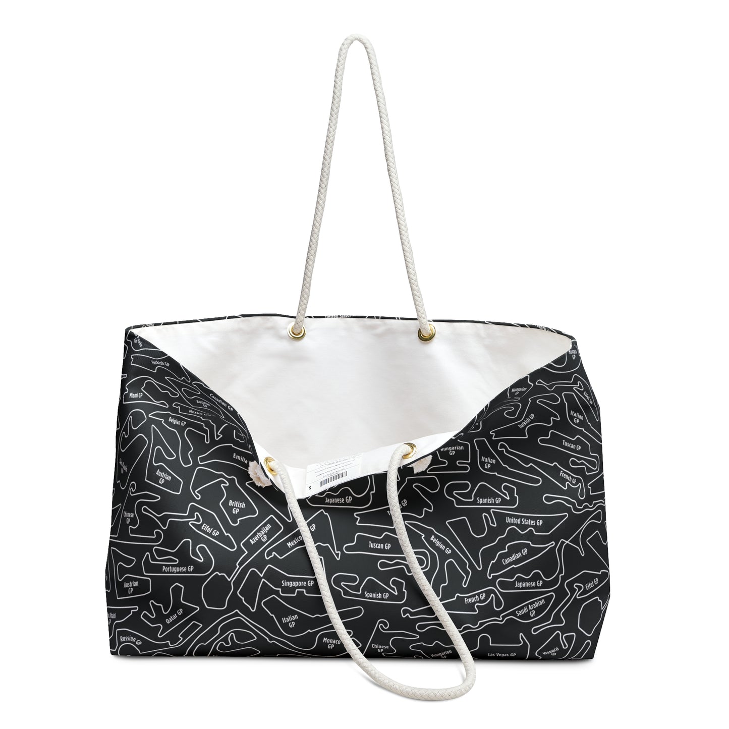 Long Island Sports Cars F1 Racetrack Stylish Weekender Bag