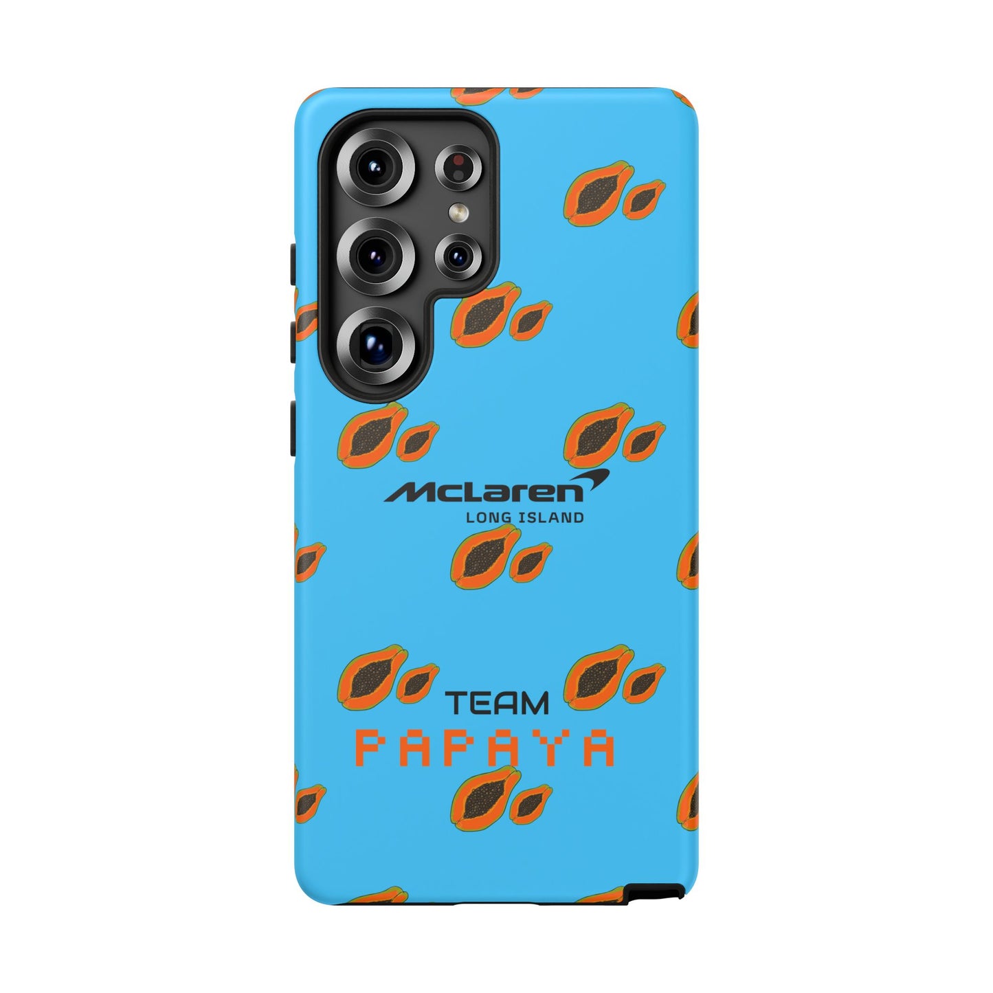 McLaren Long Island Team Papaya Impact-Resistant Phone Case - Sleek & Stylish