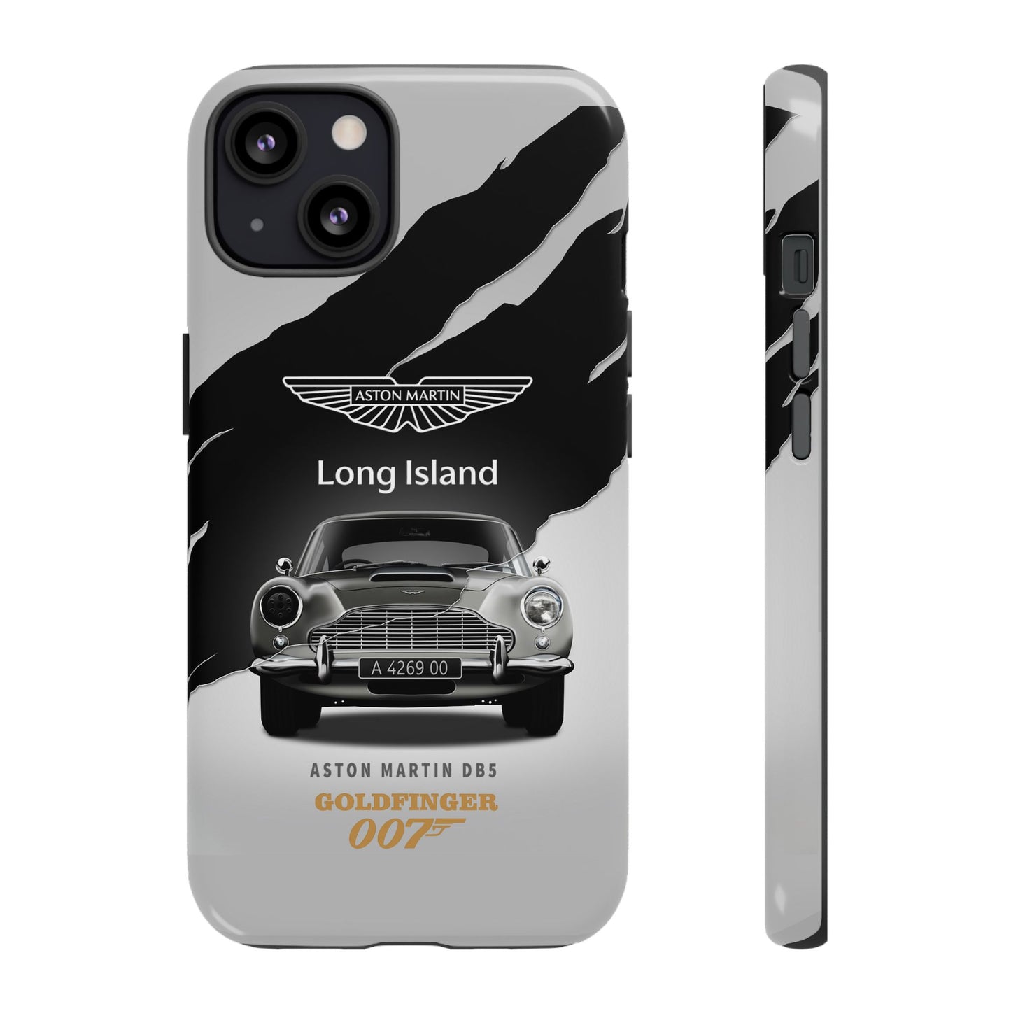 Aston Martin Long Island Phone Case Aston Martin DB5 Goldfinger 007 inspired Phone case (iPhone 8-17)
