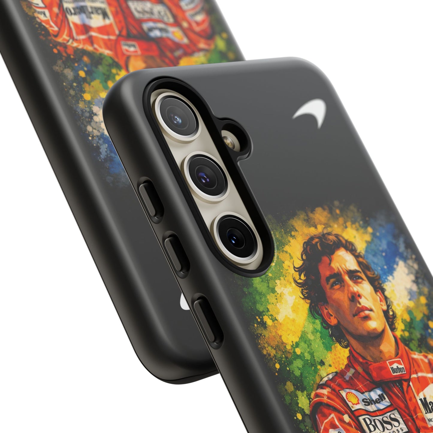McLaren Long Island "Always Senna" Ayrton Senna Inspired Impact-Resistant Phone Case | Durable Protection for Car Enthusiasts