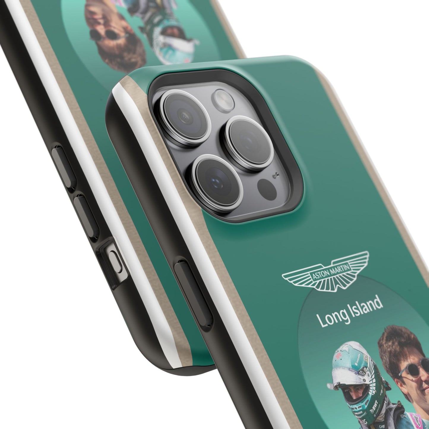 Aston Martin Long Island F1 inspired Lance Stroll Impact-Resistant Phone Case - Sleek & Stylish