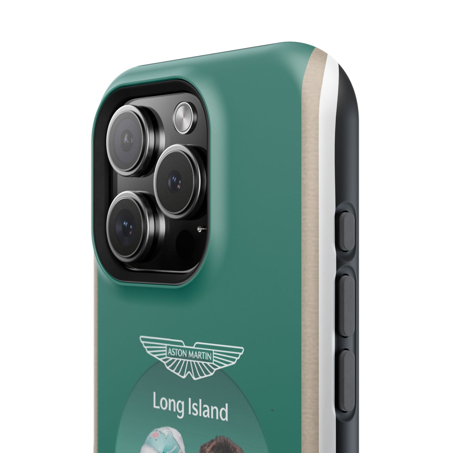 Aston Martin Long Island F1 inspired Lance Stroll Impact-Resistant Phone Case - Sleek & Stylish