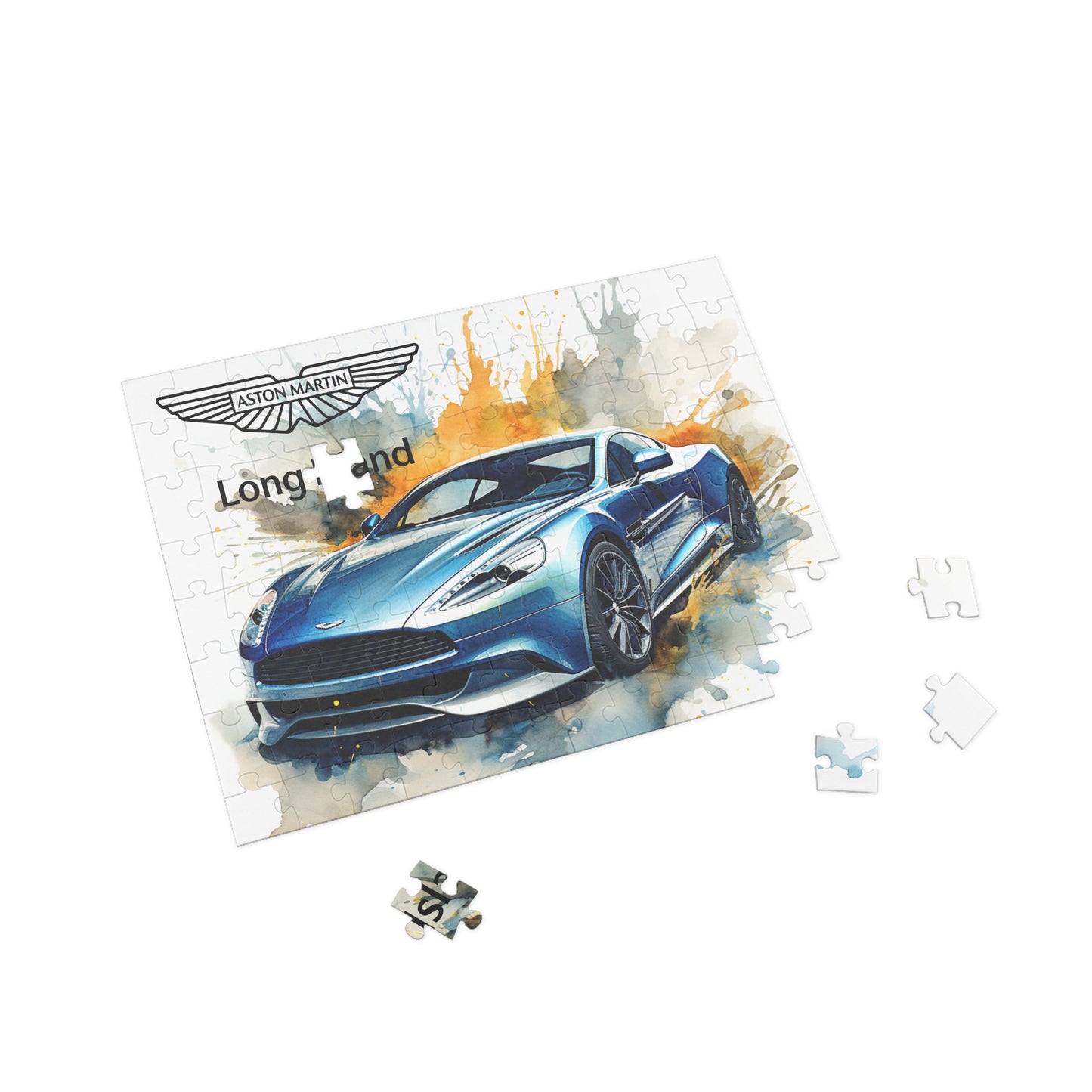 Aston Martin Long Island Vanquish Inspired Puzzle - 96, 252, 500, 1000-Piece Options