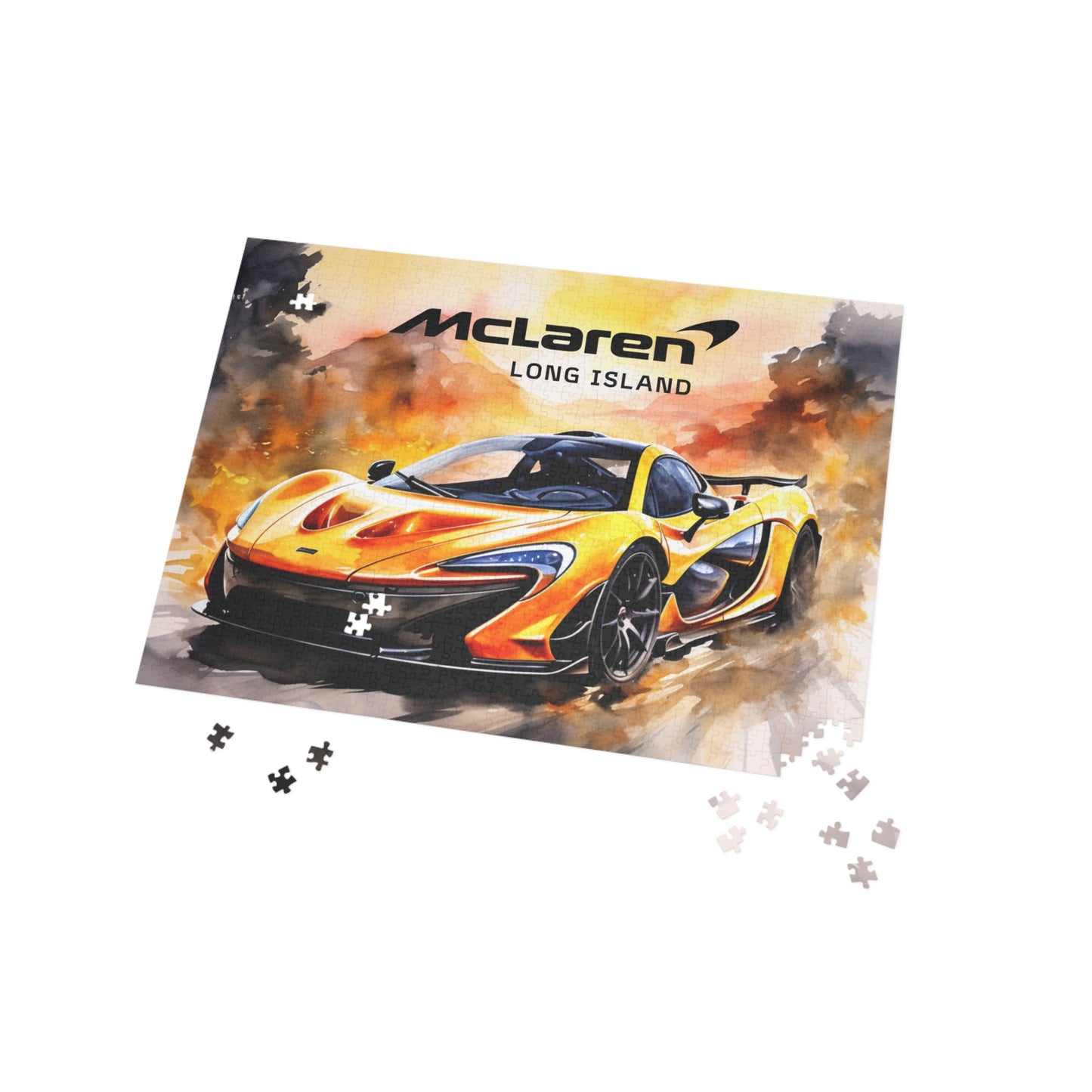 McLaren Long Island P1 Inspired Puzzle - 96, 252, 500, 1000-Piece Options
