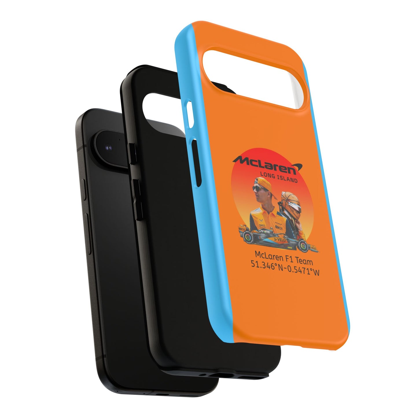 McLaren Long Island McLaren F1 inspired Lando Norris Impact-Resistant Phone Case - Sleek & Stylish