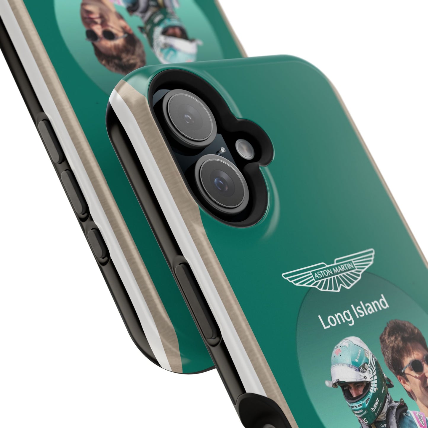 Aston Martin Long Island F1 inspired Lance Stroll Impact-Resistant Phone Case - Sleek & Stylish