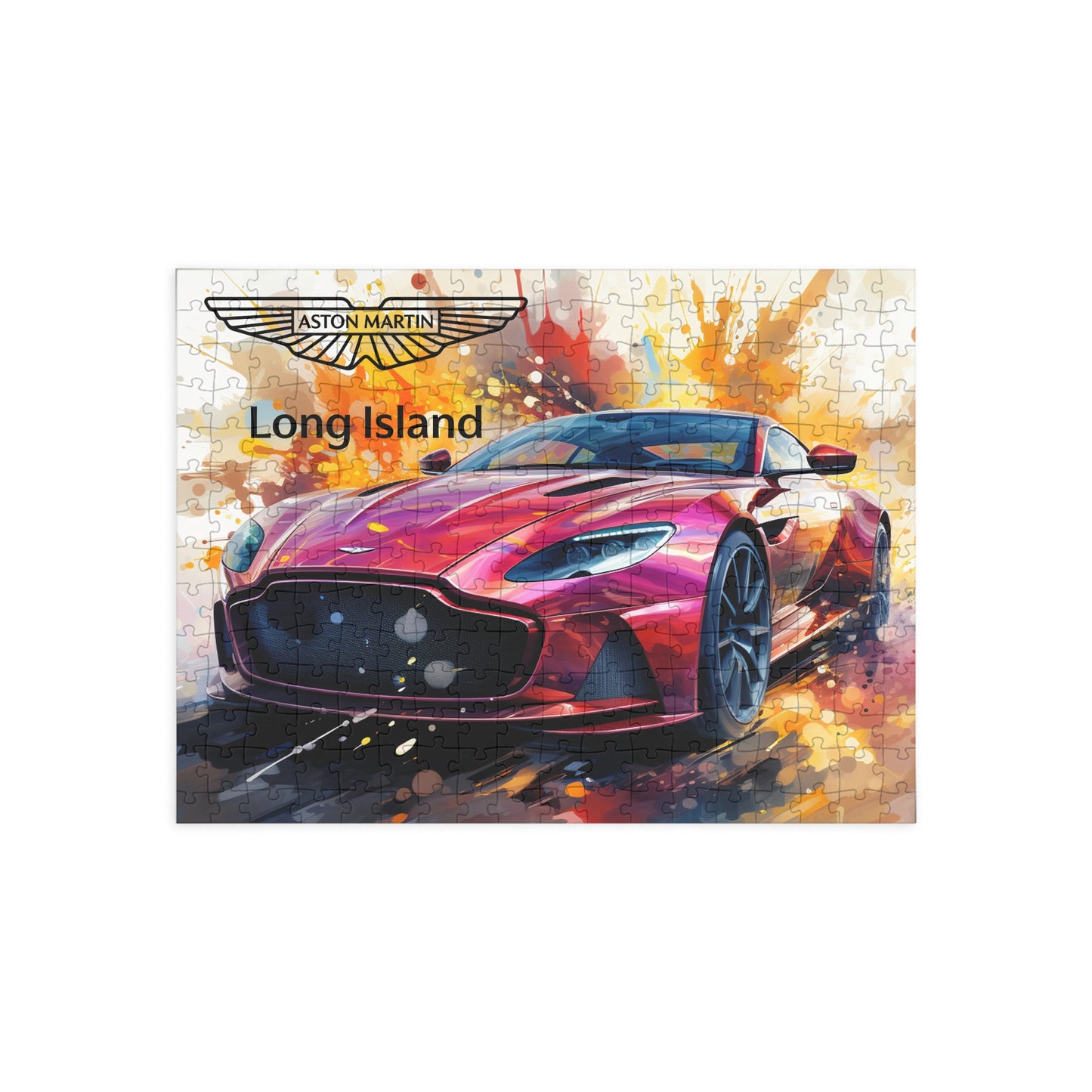 Aston Martin Long Island DBS superleggera Inspired Puzzle - 96, 252, 500, 1000-Piece Options
