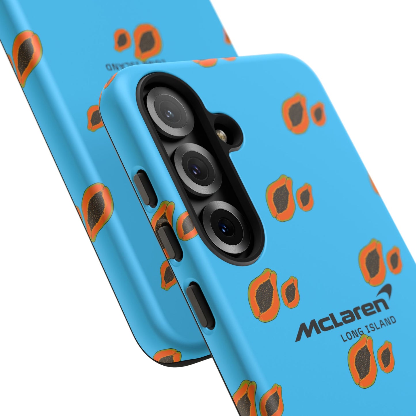 McLaren Long Island Team Papaya Impact-Resistant Phone Case - Sleek & Stylish