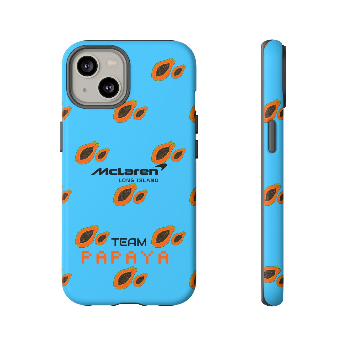 McLaren Long Island Team Papaya Impact-Resistant Phone Case - Sleek & Stylish
