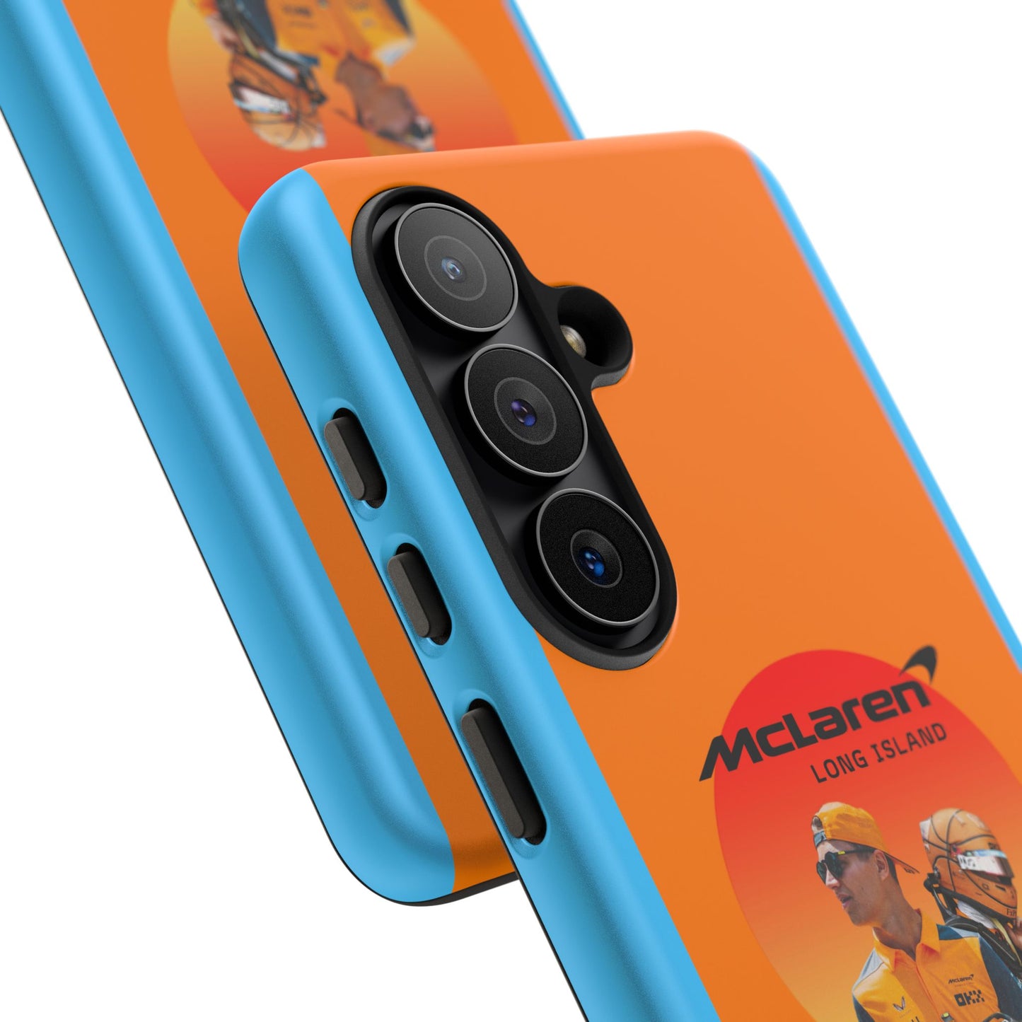 McLaren Long Island McLaren F1 inspired Lando Norris Impact-Resistant Phone Case - Sleek & Stylish