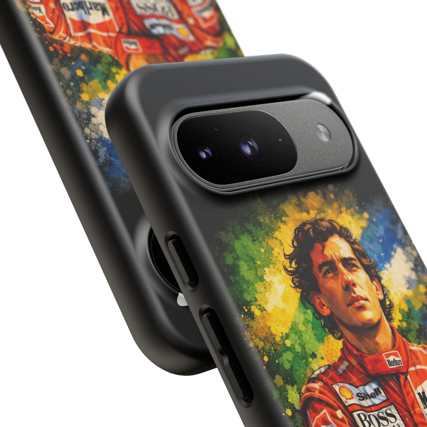 McLaren Long Island "Always Senna" Ayrton Senna Inspired Impact-Resistant Phone Case | Durable Protection for Car Enthusiasts