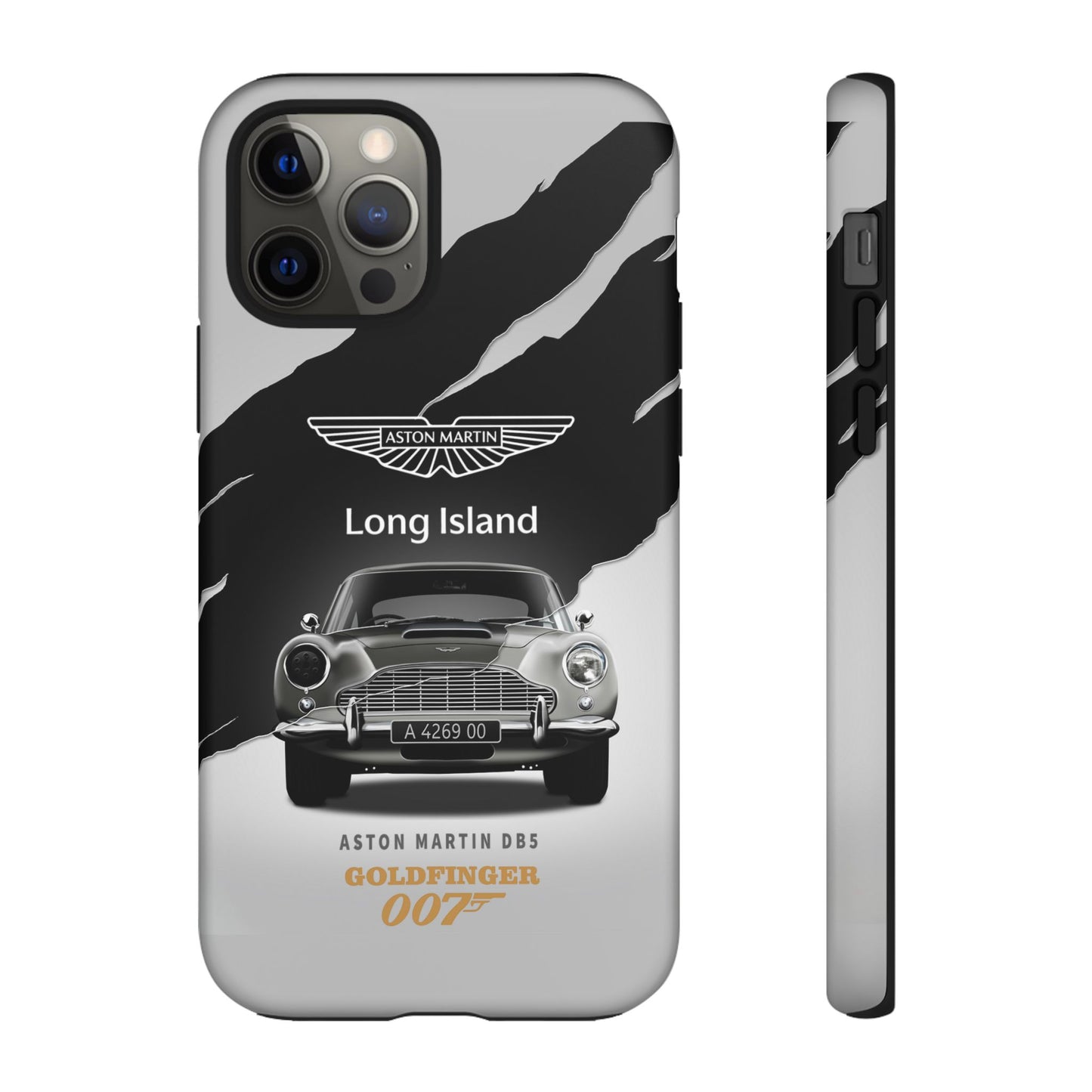 Aston Martin Long Island Phone Case Aston Martin DB5 Goldfinger 007 inspired Phone case (iPhone 8-17)