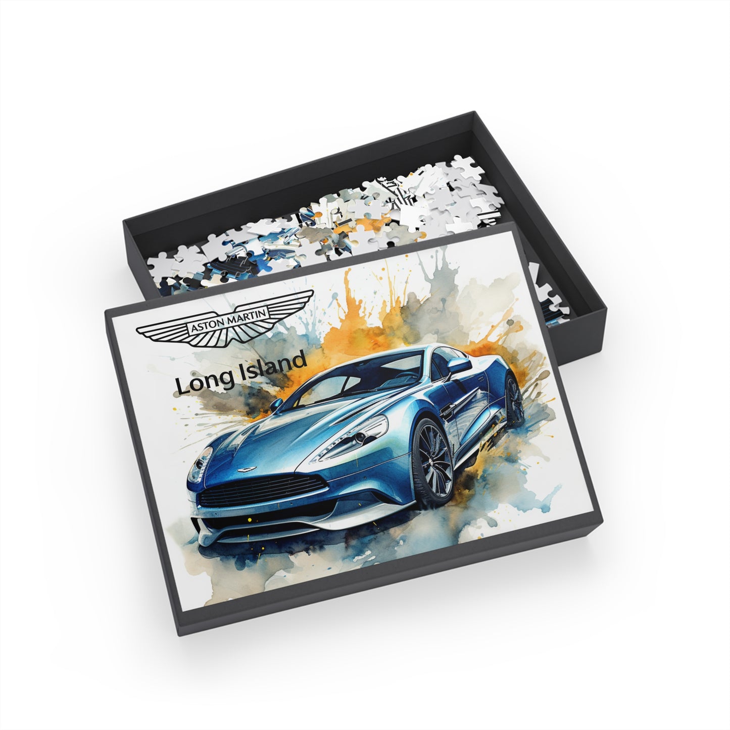 Aston Martin Long Island Vanquish Inspired Puzzle - 96, 252, 500, 1000-Piece Options