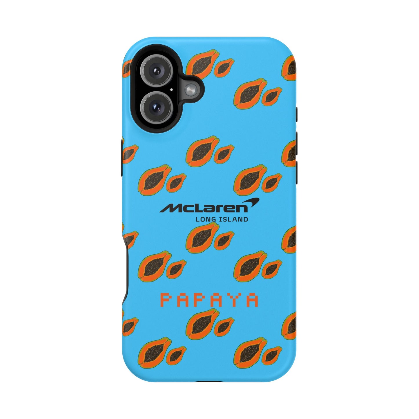 McLaren Long Island Papaya Impact-Resistant Phone Case - Sleek & Stylish