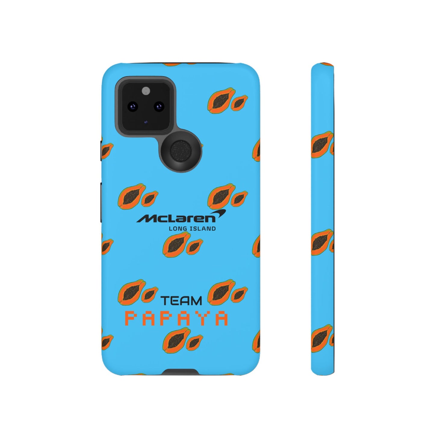 McLaren Long Island Team Papaya Impact-Resistant Phone Case - Sleek & Stylish