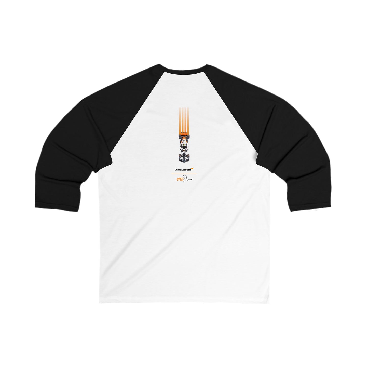 McLaren Long island / Oscar Piastri F1 Team Inspired Stylish Unisex Baseball Tee, Casual Retro Top