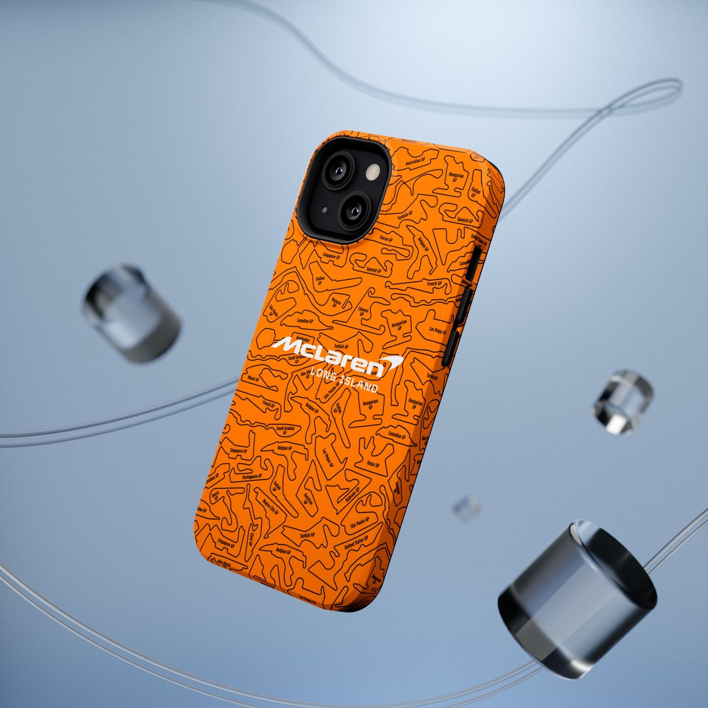 McLaren Long Island F1 race Track Inspired Impact-Resistant Phone Case