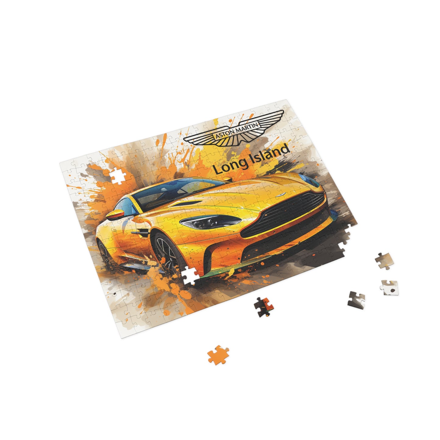 Aston Martin Long Island DBS superleggera Inspired Puzzle - 96, 252, 500, 1000-Piece Options