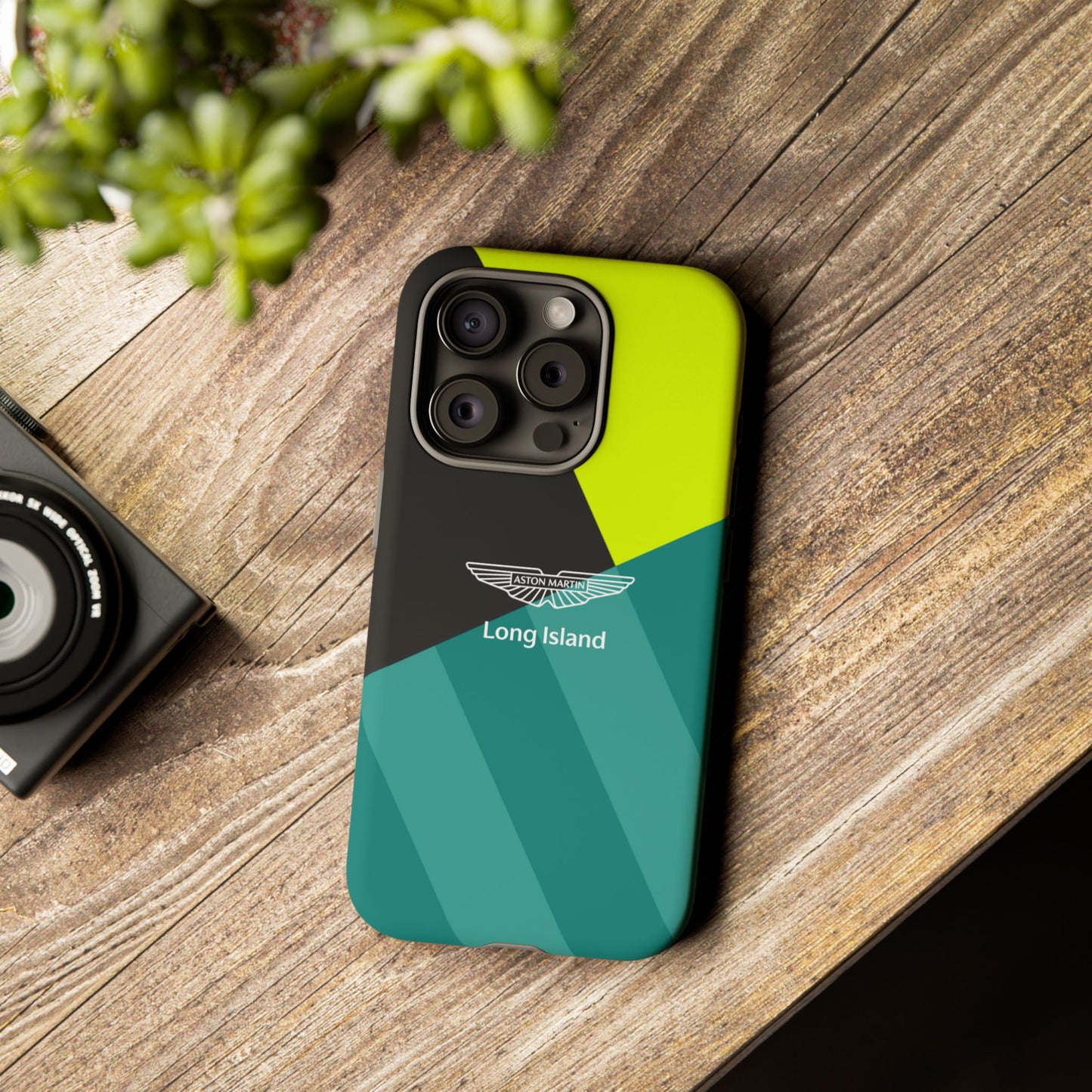 Aston Martin Long Island Impact-Resistant Phone Case | Durable Protection for Car Enthusiasts