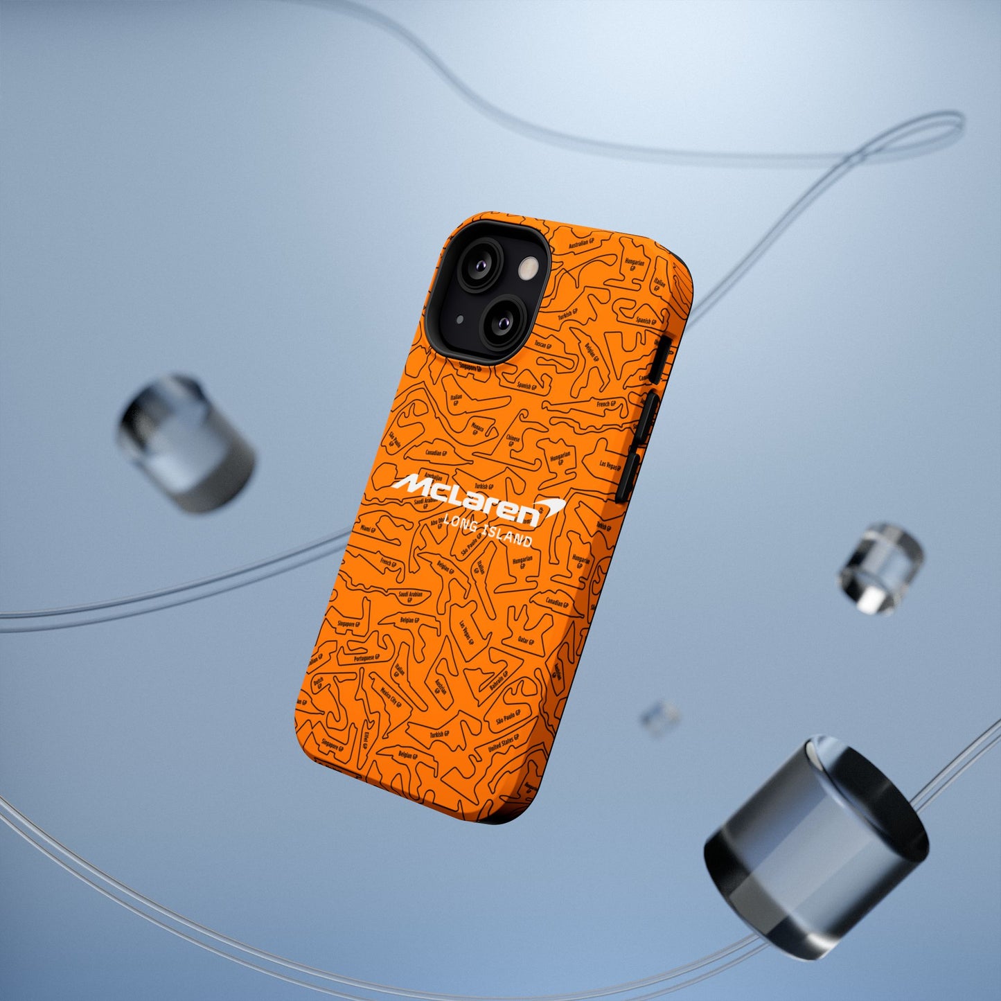 McLaren Long Island F1 race Track Inspired Impact-Resistant Phone Case