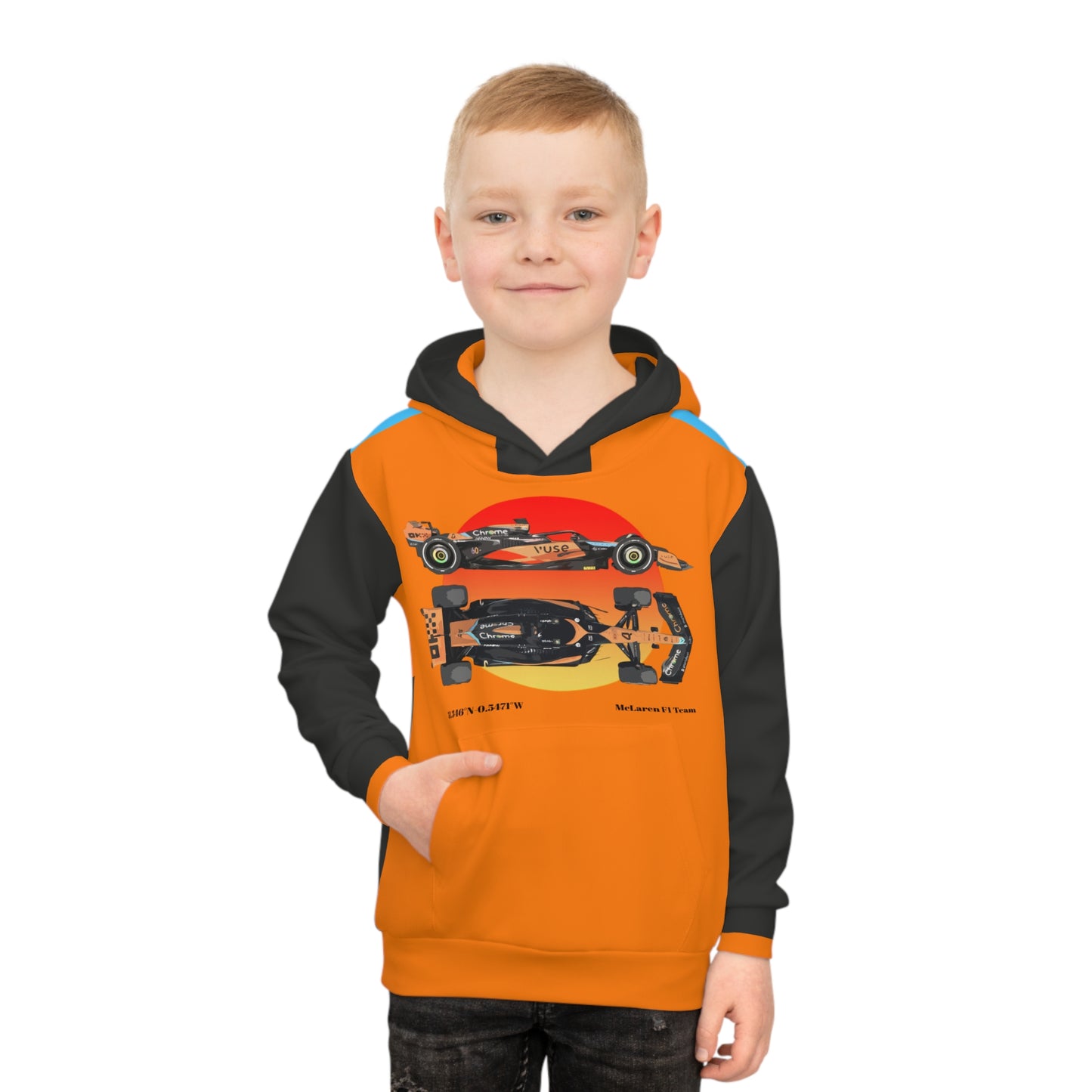 McLaren Long Island F1 inspired Children's Hoodie - Comfort and Style for Kids