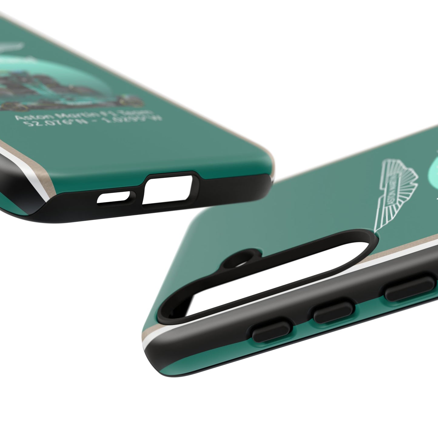 Aston Martin Long Island Formula 1 inspired Impact-Resistant Phone Case - Sleek & Stylish