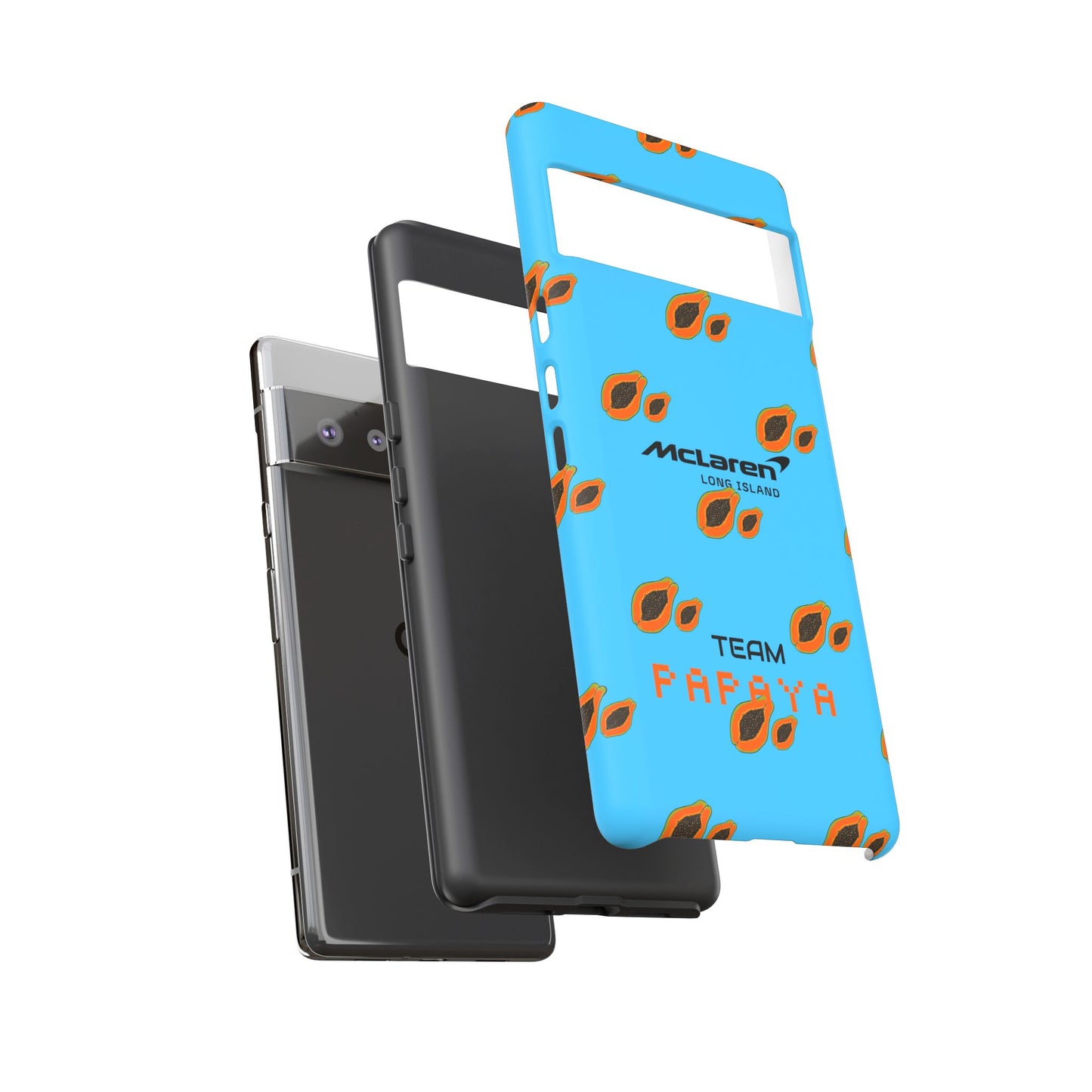McLaren Long Island Team Papaya Impact-Resistant Phone Case - Sleek & Stylish