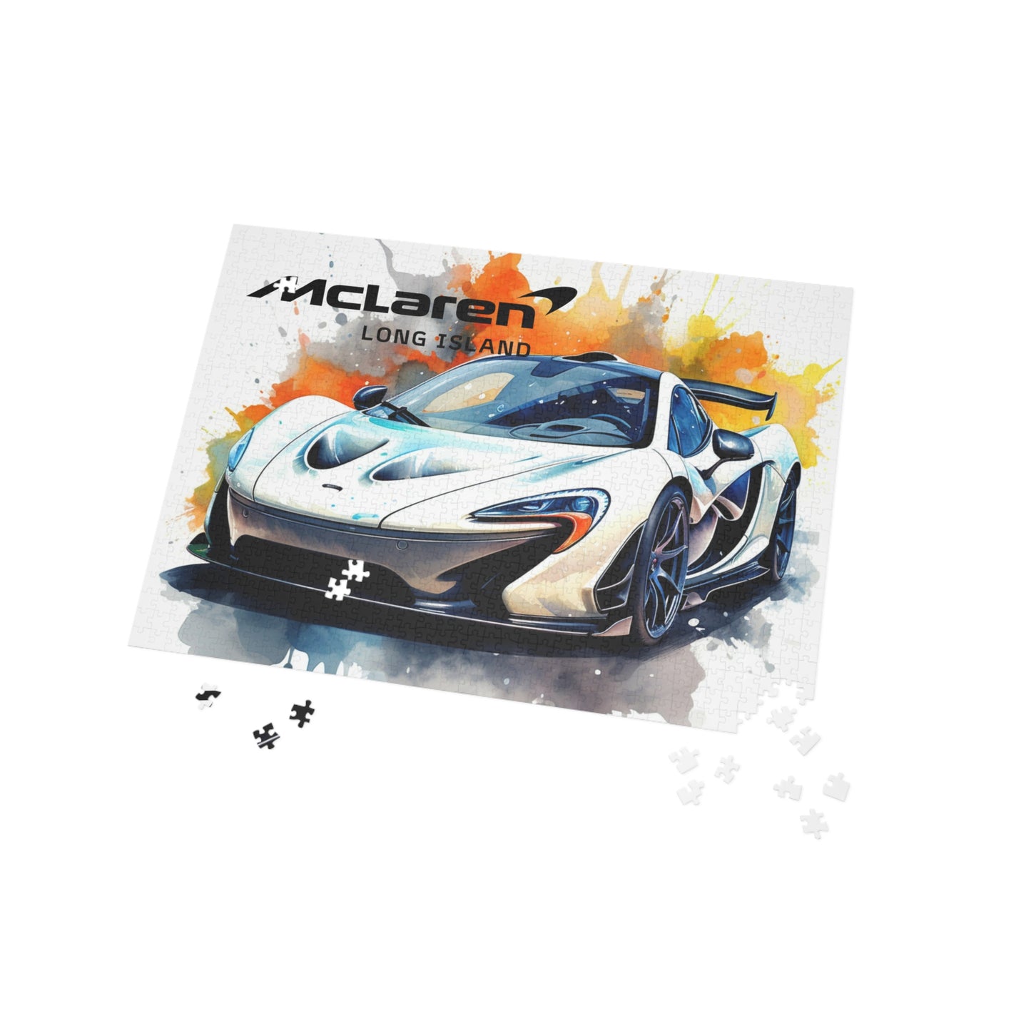 McLaren Long Island P1 Inspired Puzzle - 96, 252, 500, 1000-Piece Options