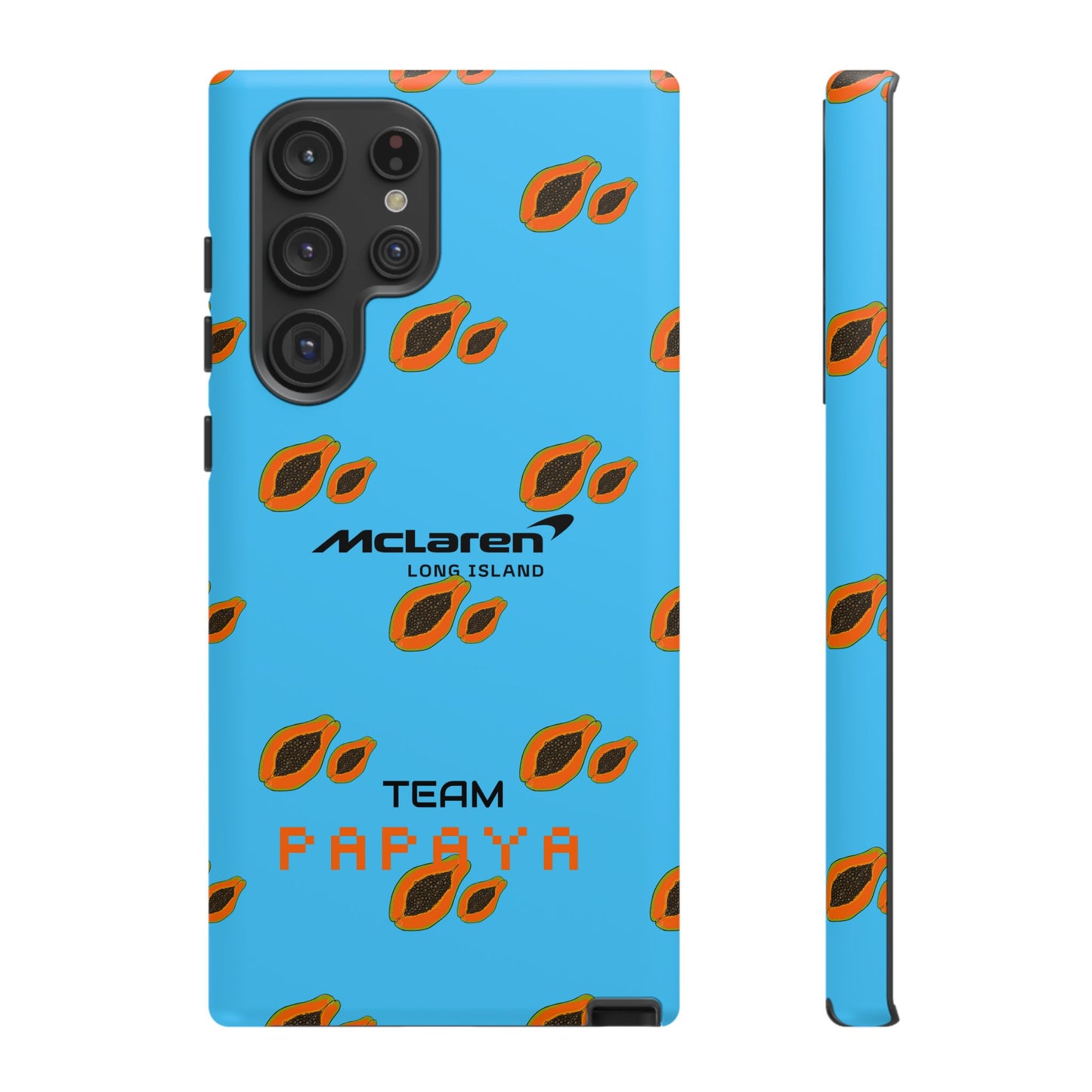 McLaren Long Island Team Papaya Impact-Resistant Phone Case - Sleek & Stylish