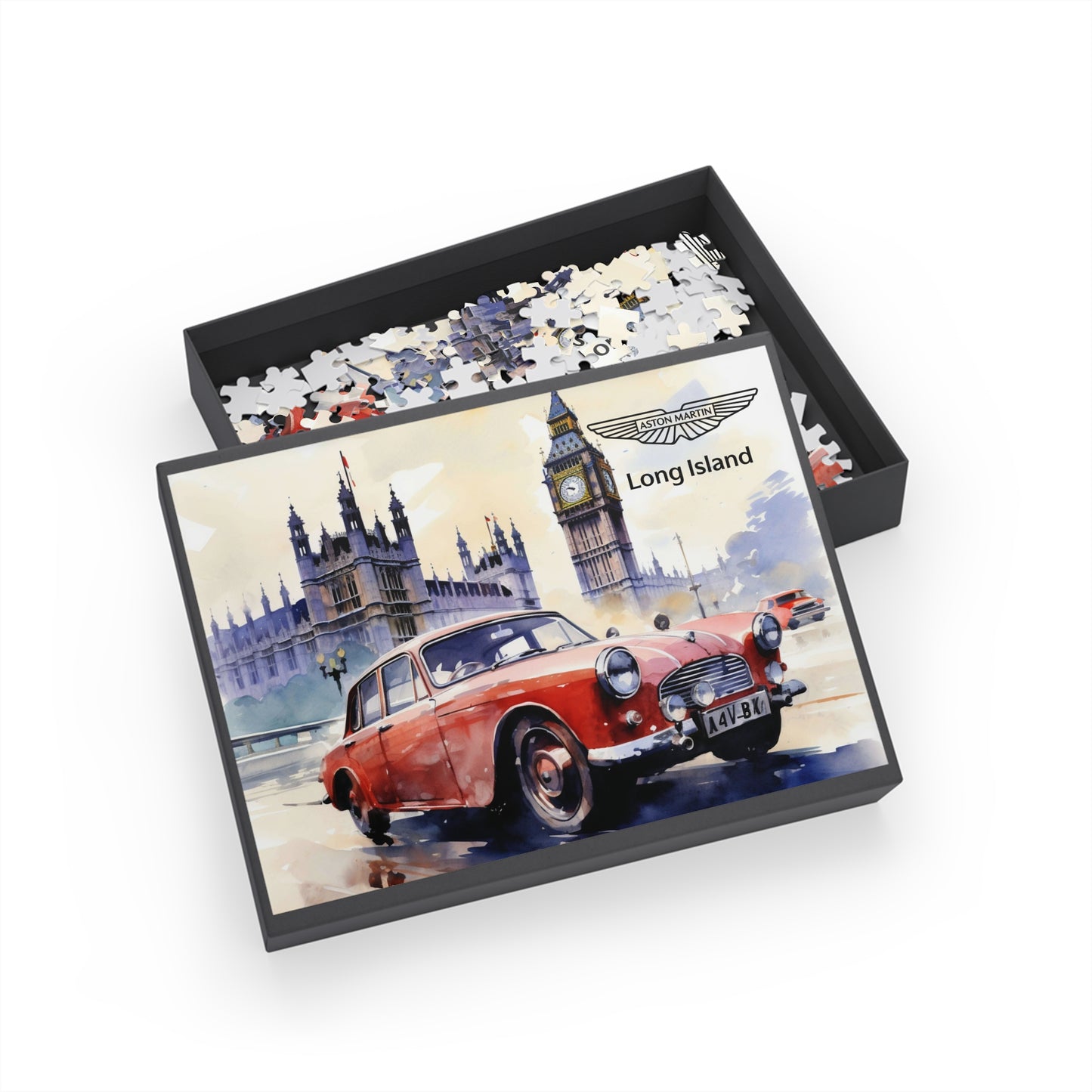 Aston Martin Long Island DB2 Inspired Puzzle - 96, 252, 500, 1000-Piece Options