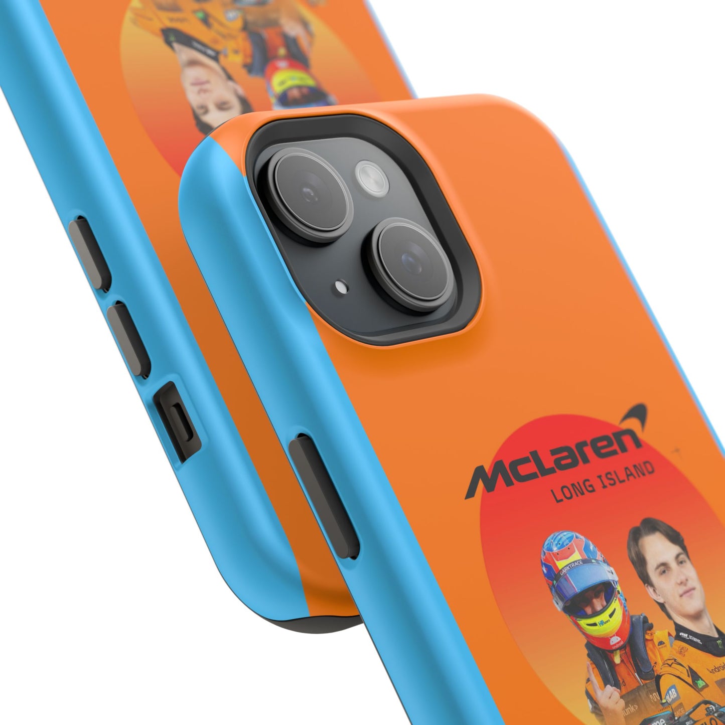 McLaren Long Island McLaren F1 inspired Oscar Piastri Impact-Resistant Phone Case - Sleek & Stylish