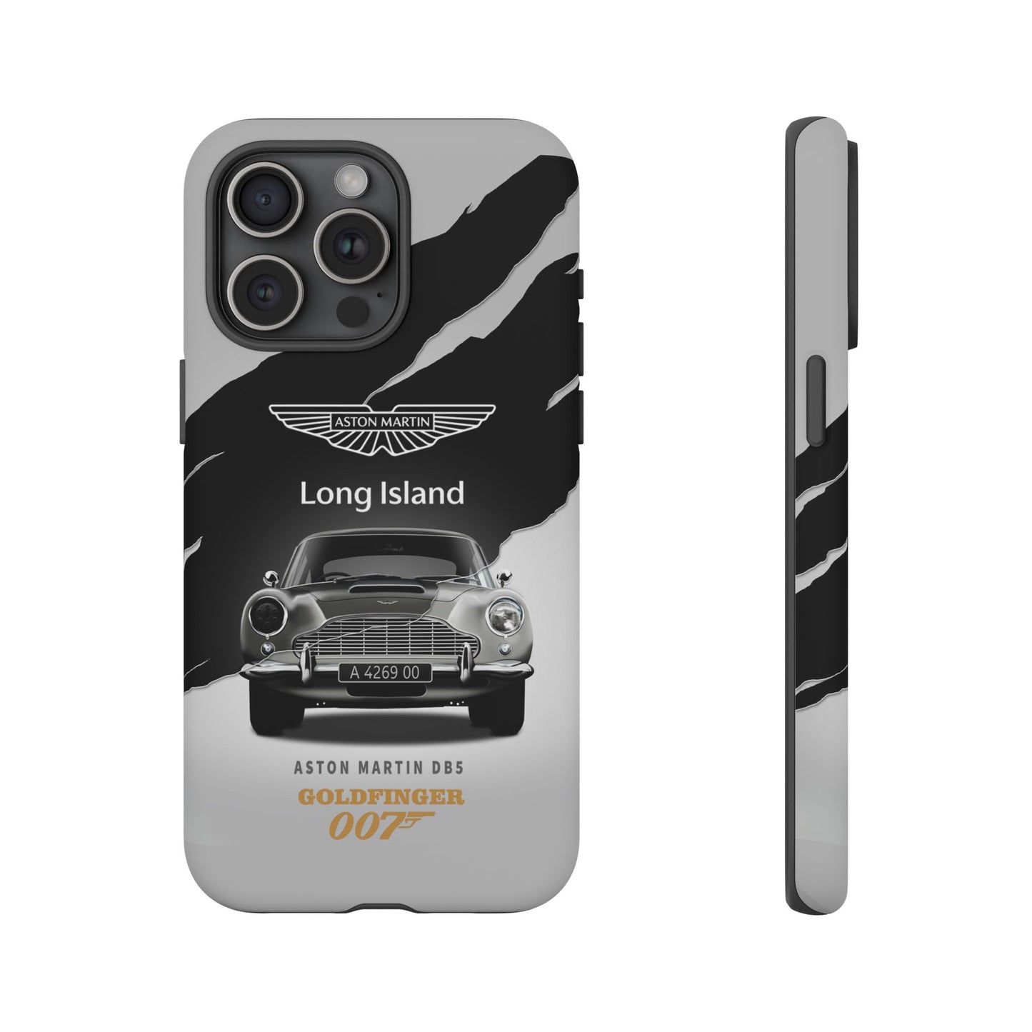 Aston Martin Long Island Phone Case Aston Martin DB5 Goldfinger 007 inspired Phone case (iPhone 8-17)