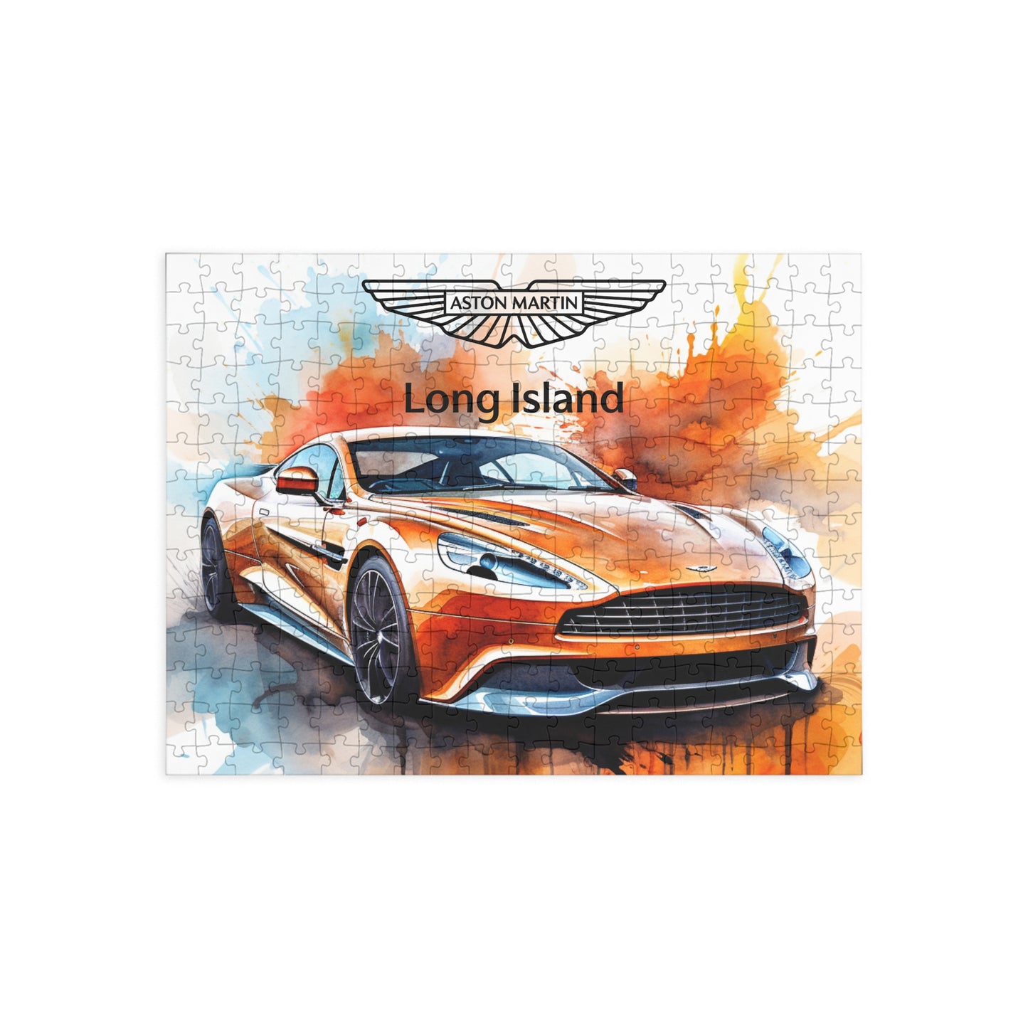 Aston Martin Long Island Vanquish Inspired Puzzle - 96, 252, 500, 1000-Piece Options