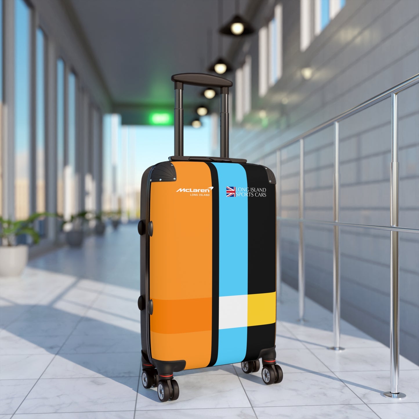 McLaren Long Island Orange Papaya Suitcase