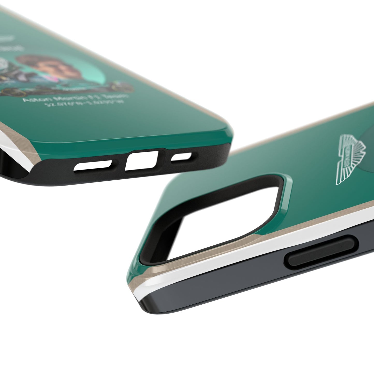 Aston Martin Long Island F1 inspired Lance Stroll Impact-Resistant Phone Case - Sleek & Stylish