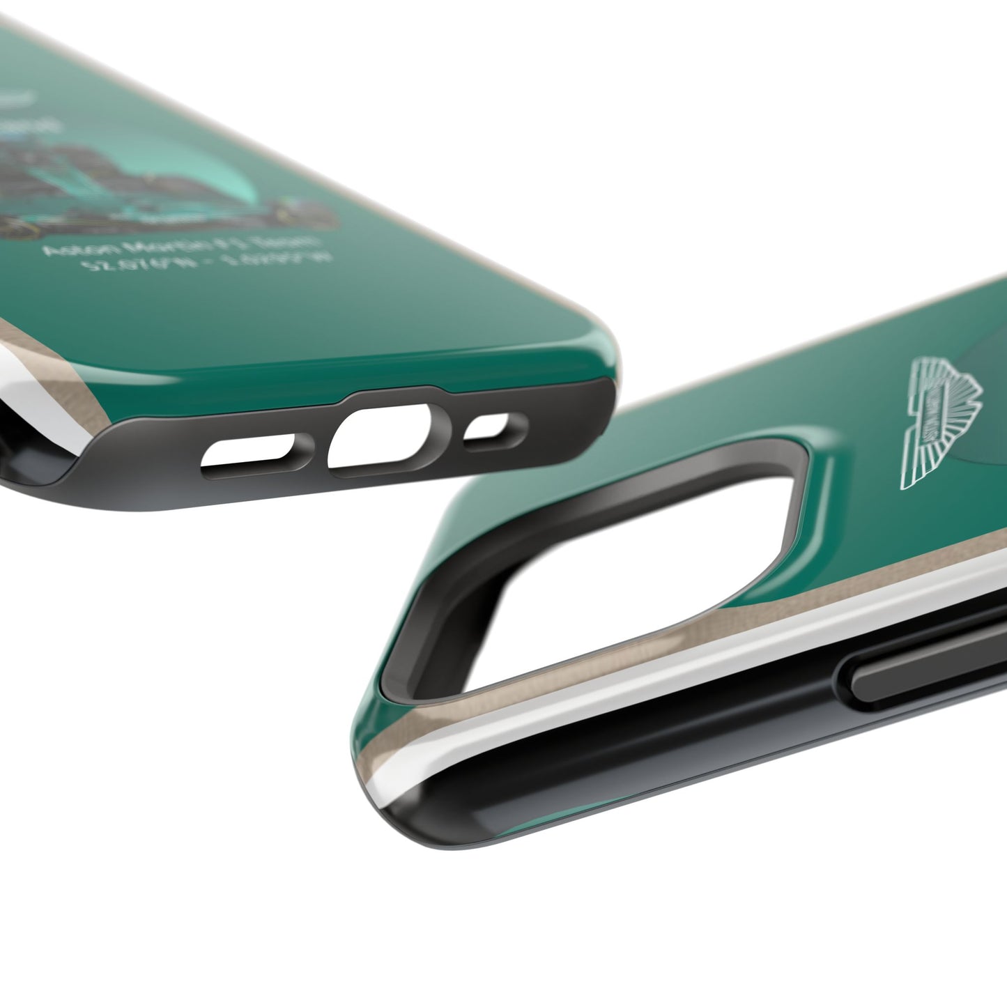 Aston Martin Long Island Formula 1 inspired Impact-Resistant Phone Case - Sleek & Stylish