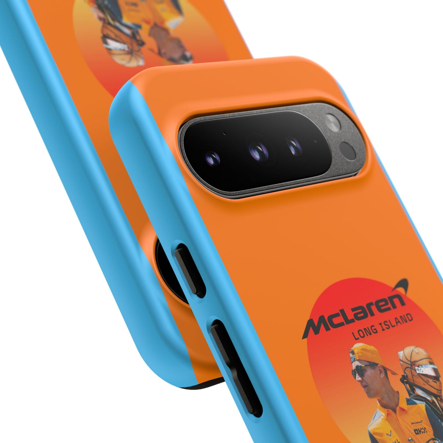 McLaren Long Island McLaren F1 inspired Lando Norris Impact-Resistant Phone Case - Sleek & Stylish