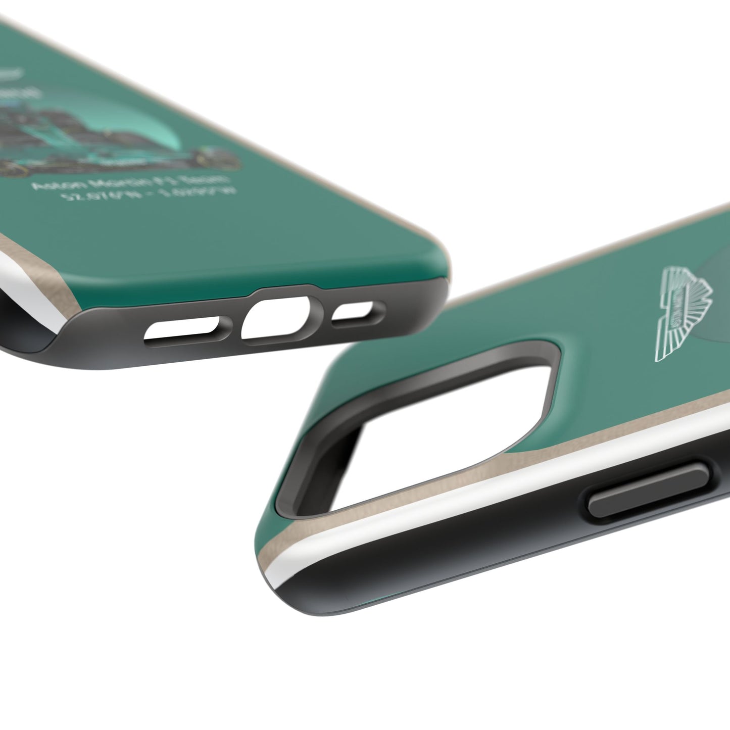 Aston Martin Long Island Formula 1 inspired Impact-Resistant Phone Case - Sleek & Stylish