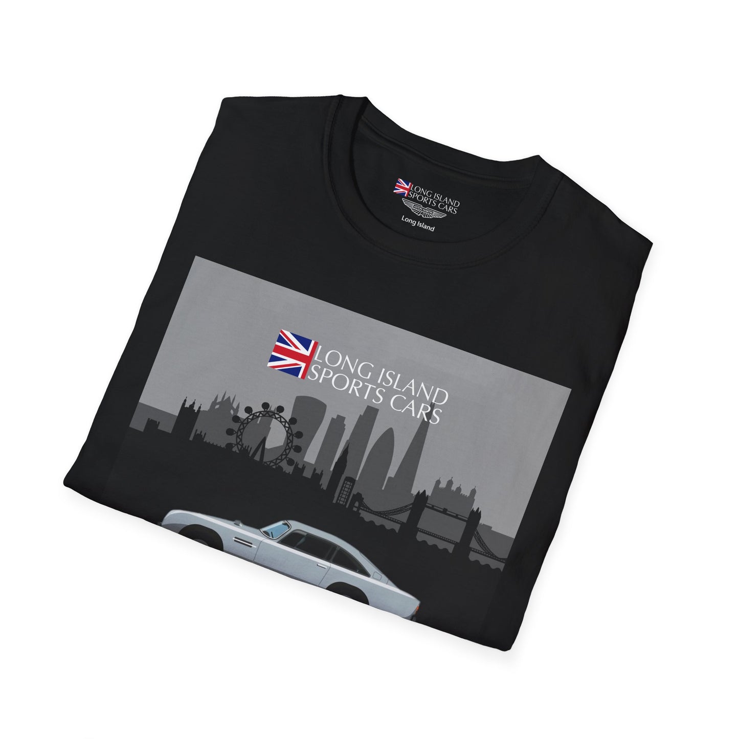 Aston Martin Long Island DB5 London Bond-Inspired Unisex T-Shirt