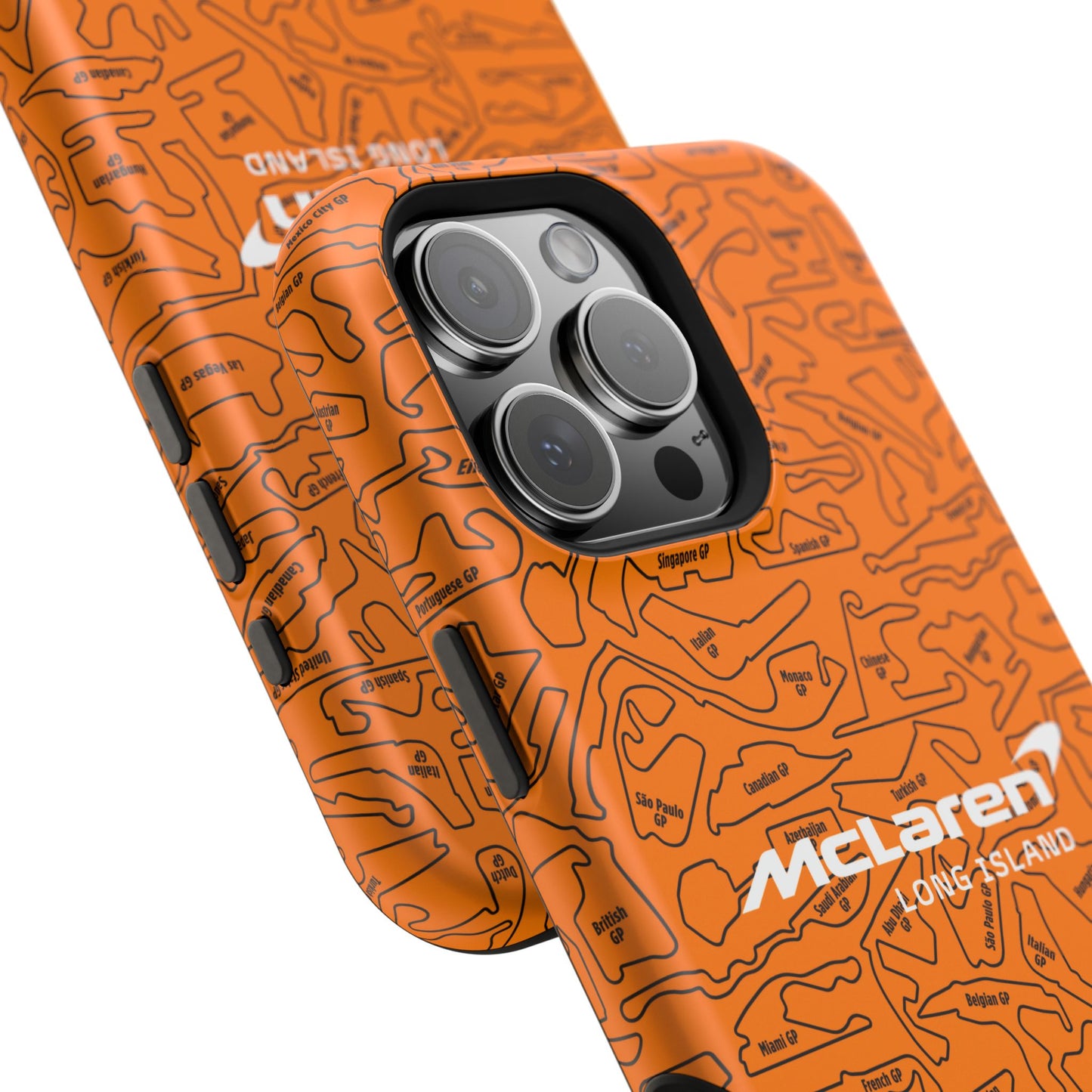 McLaren Long Island F1 race Track Inspired Impact-Resistant Phone Case