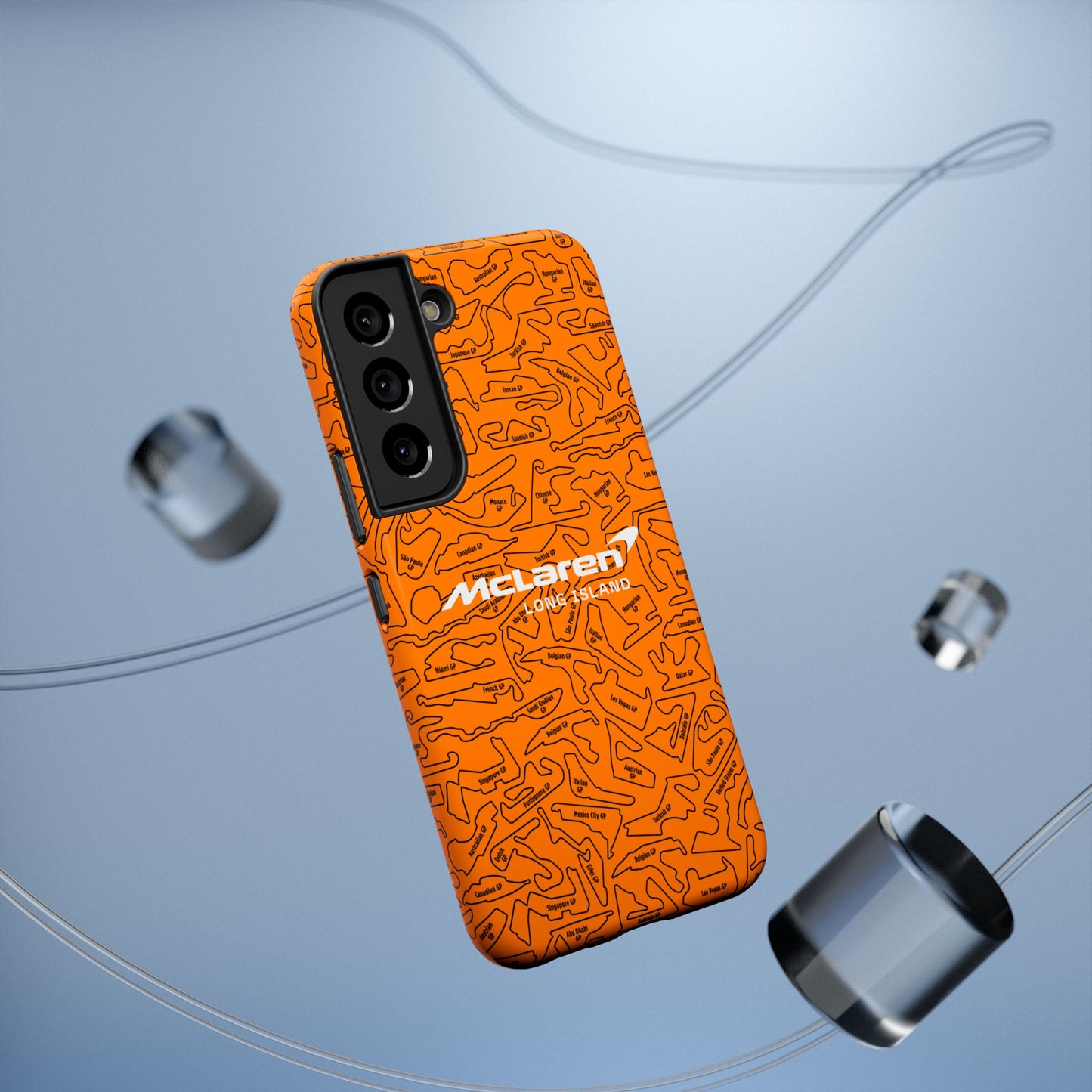 McLaren Long Island F1 race Track Inspired Impact-Resistant Phone Case